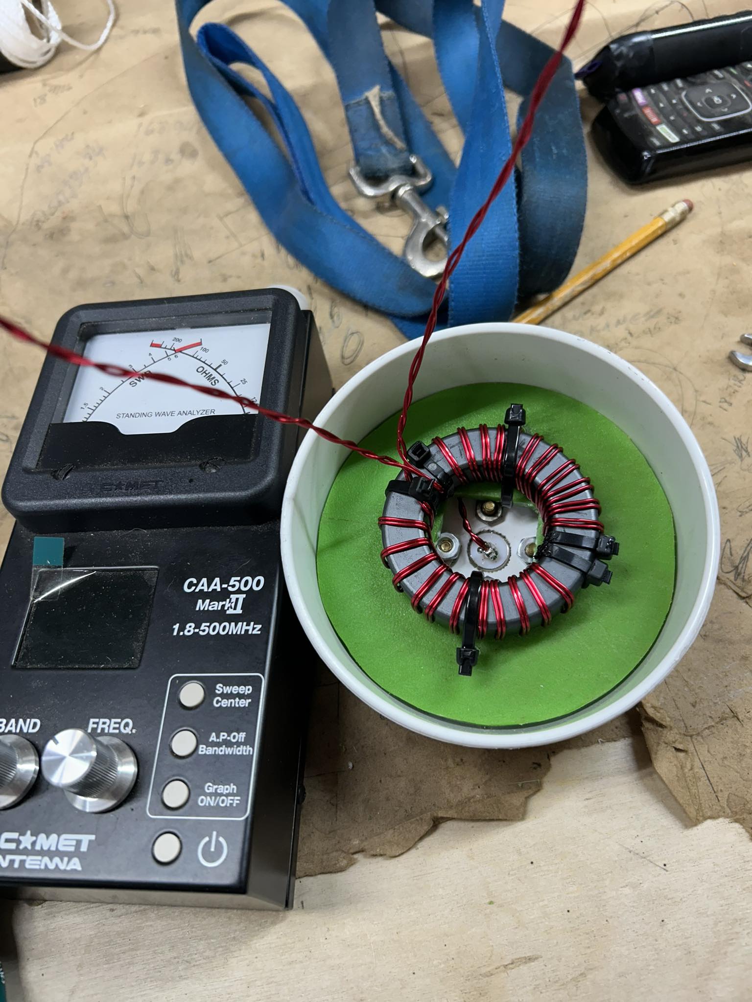 Ham Radio Operators | Today i m trying to build a 1:1 balun using a ...