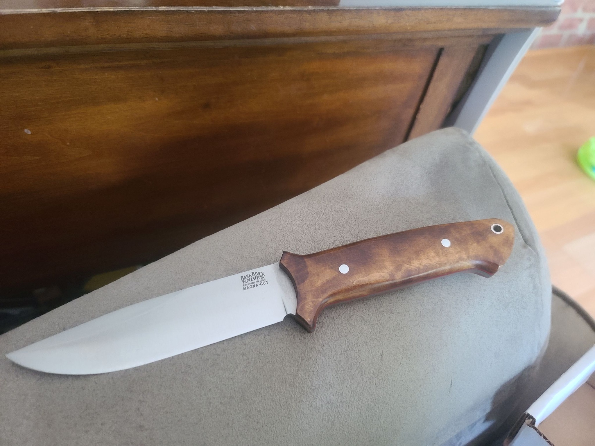 Bark River Taskmaster knife in Magnacut