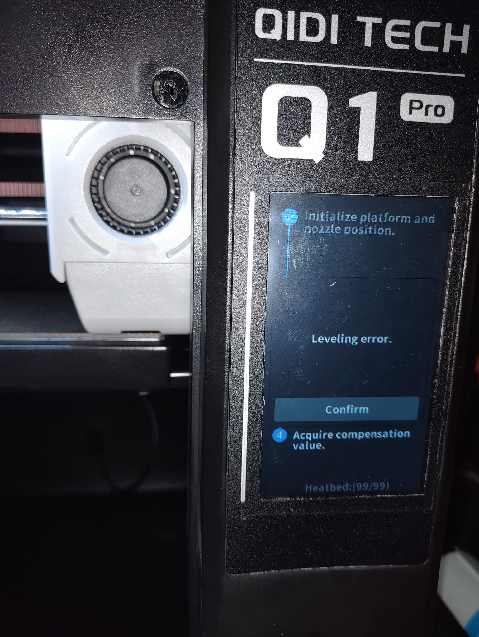 QidiTech Q1 Pro XY Axis Orientation shifted to the right? I have
