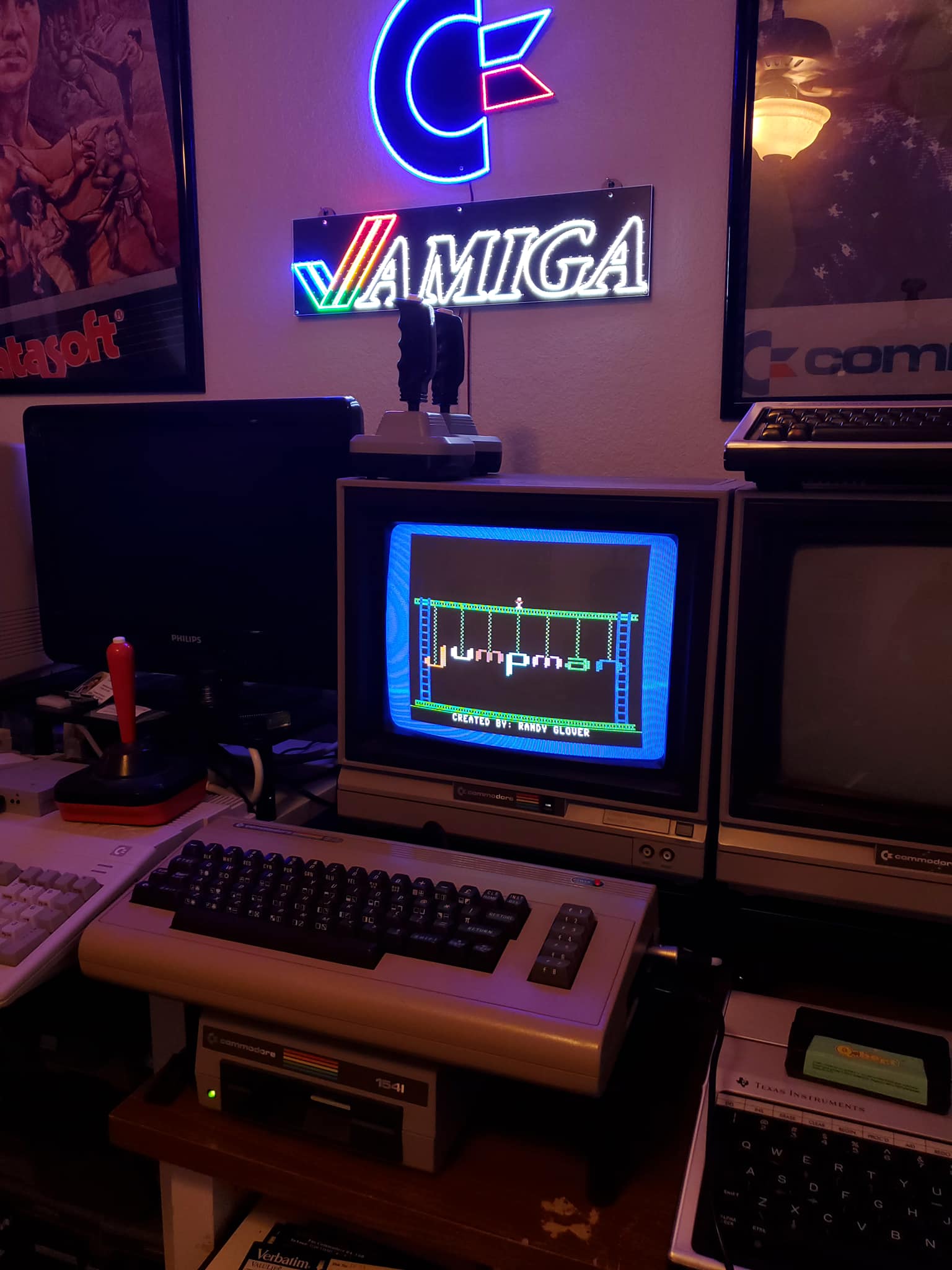 Jammin game for Commodore 64 review
