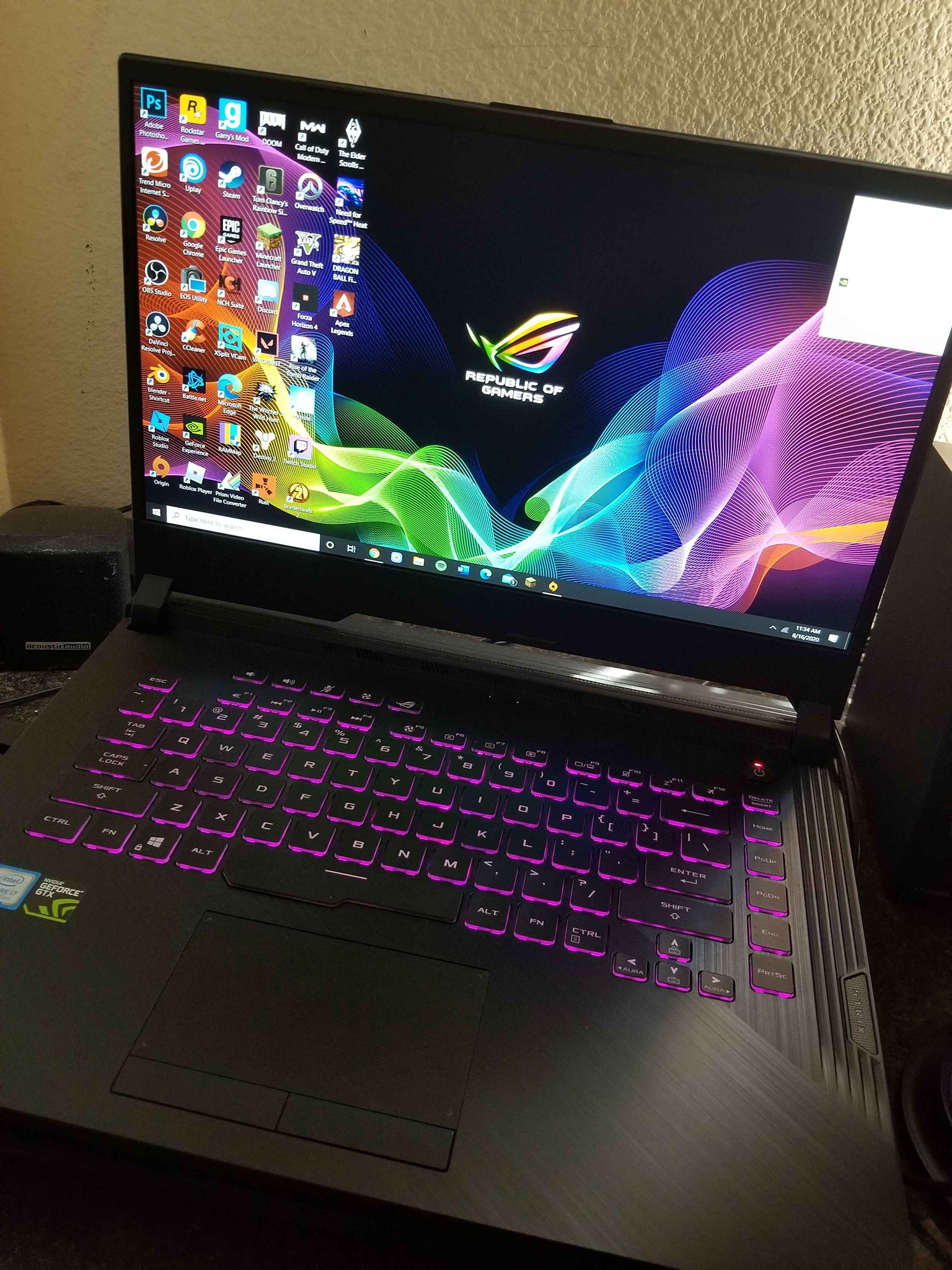 mouse MOUSE Gtune GAMING LAPTOP CORE i7-9750H GEN 9th 6 CORE 12 