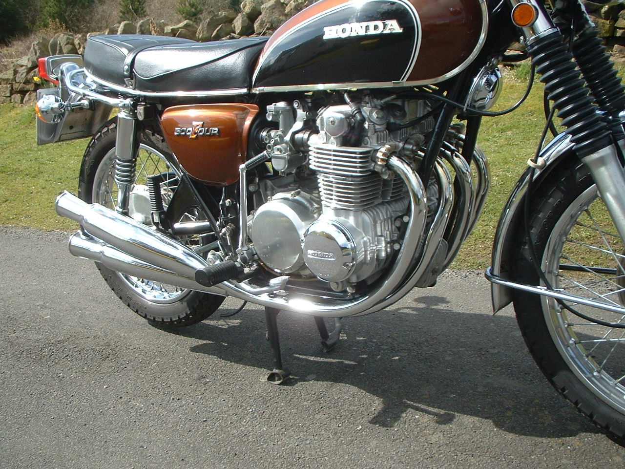 1971 Honda CB500 Four in the UK