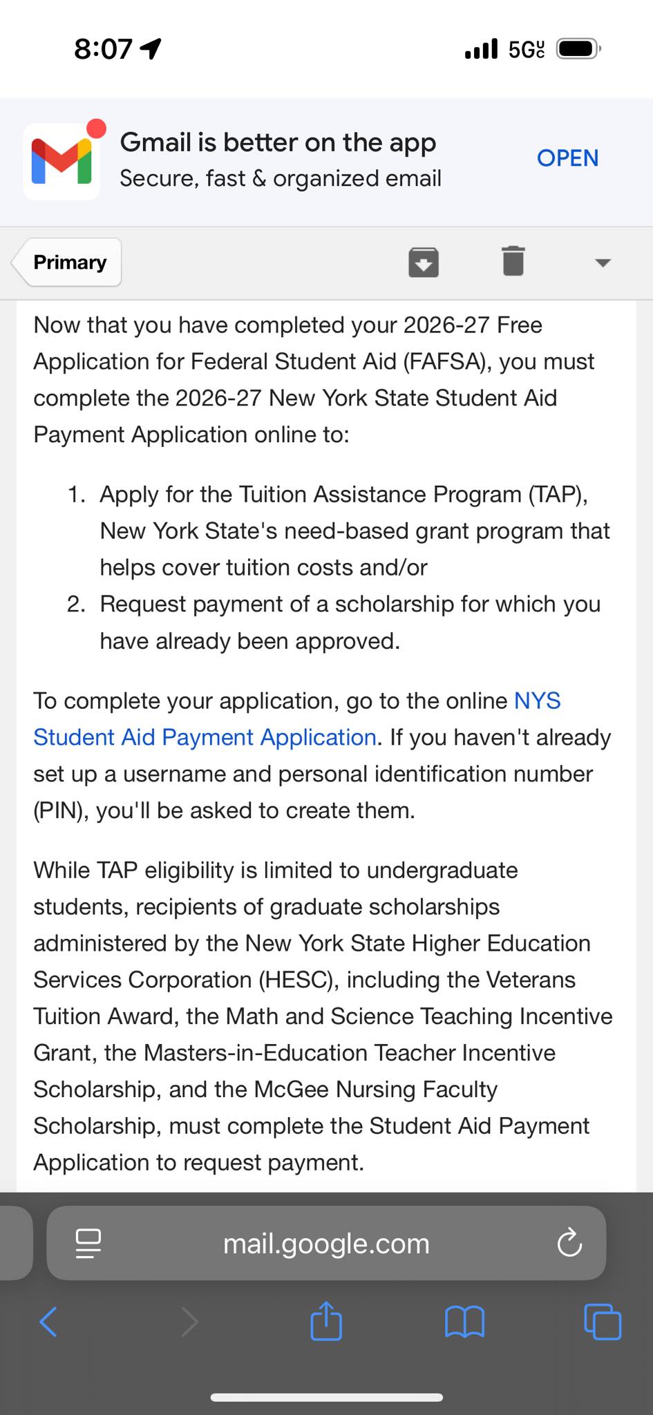 OFFICIAL Parents of Class of 2026 | Did anyone else in NY get this ...