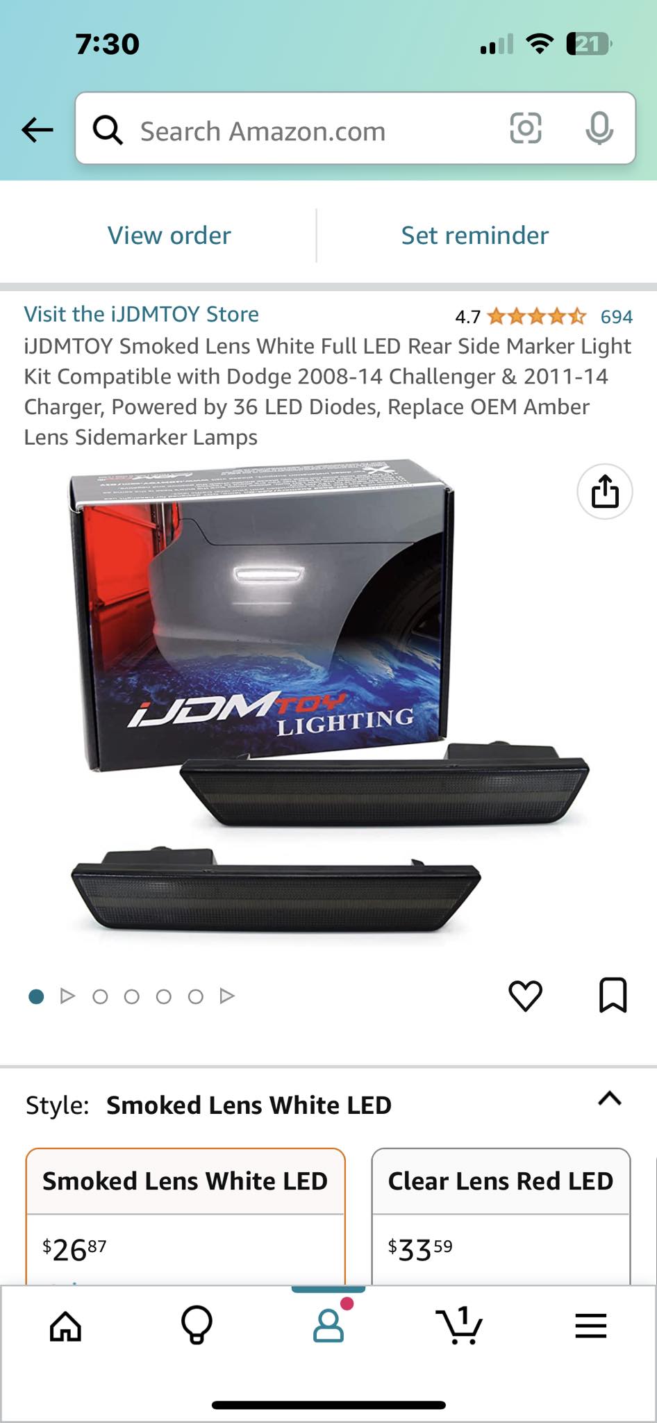 2011-2023 Dodge Charger Turn Signals