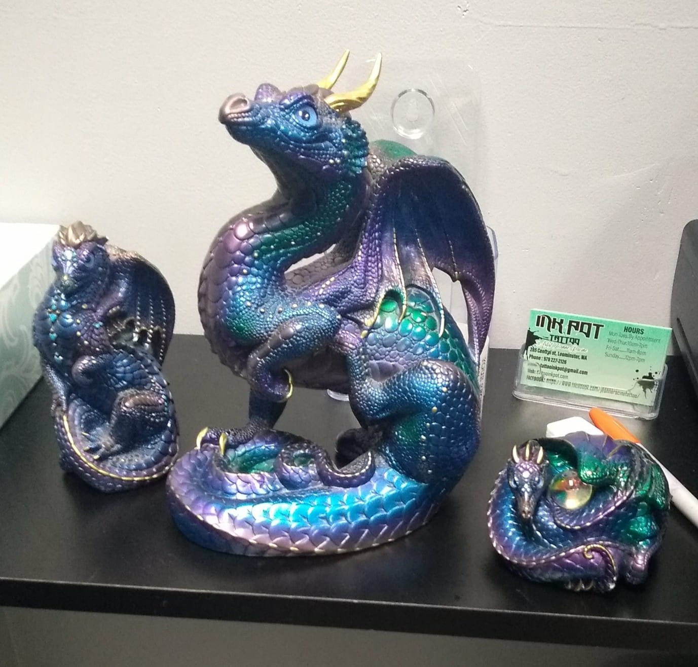 Windstone Editions dragon figurine collection value help
