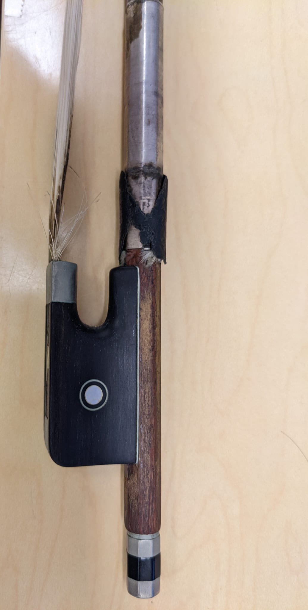 What arquetier made this vintage Tourte-stamped bow?