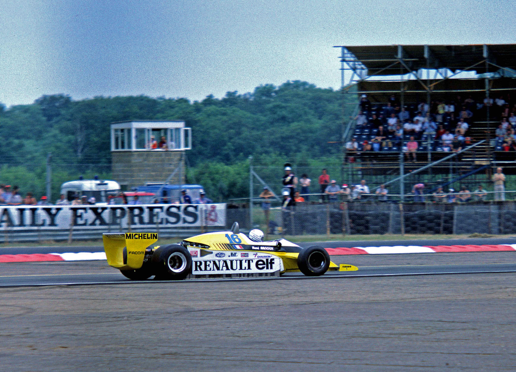 Renault RS10 model car from 1979 French GP