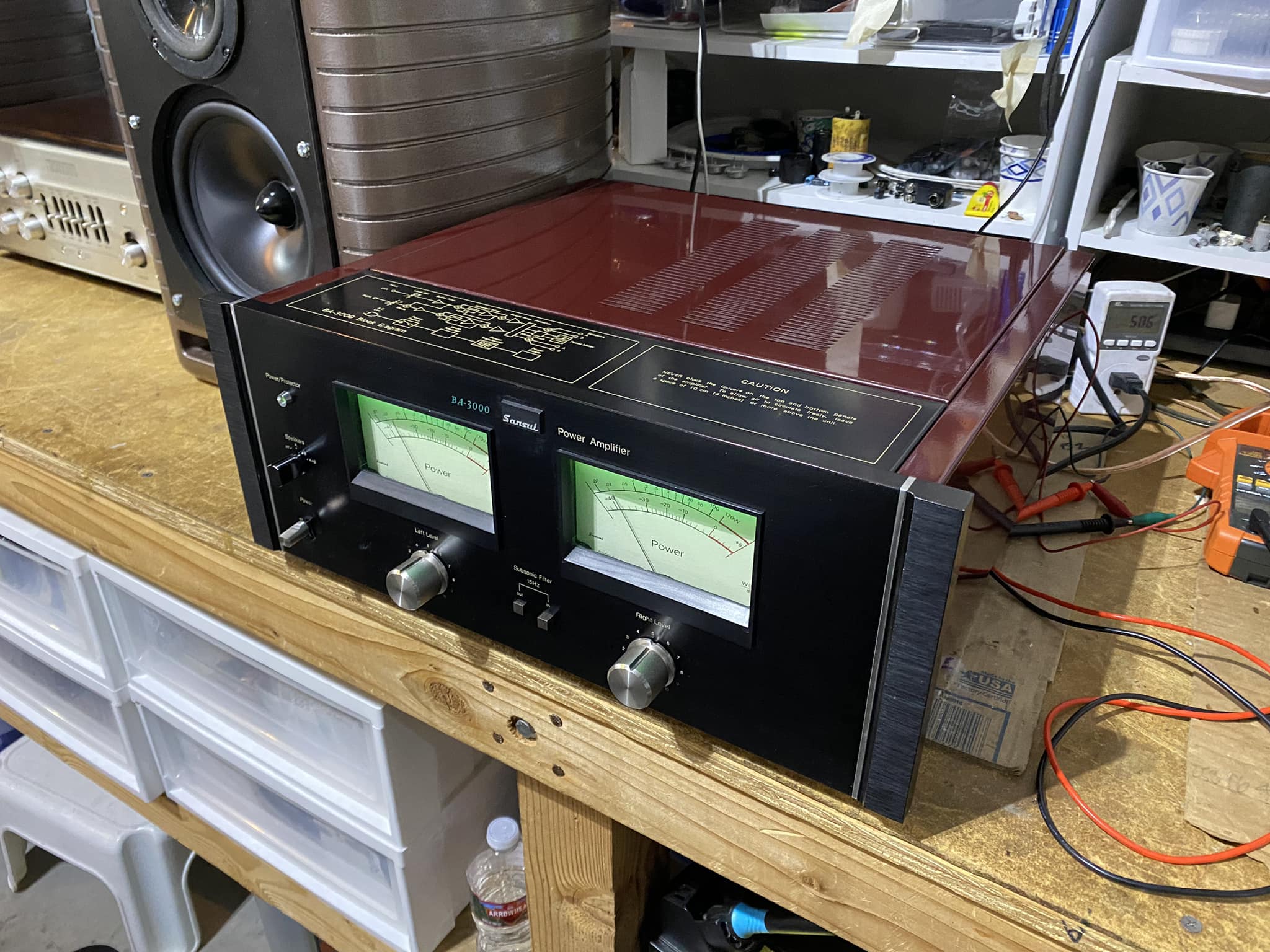 Sansui BA-3000 output Transistors