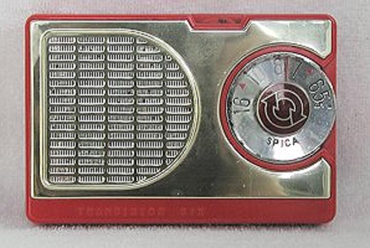 Spica transistor radio ST-600 with circuit diagram