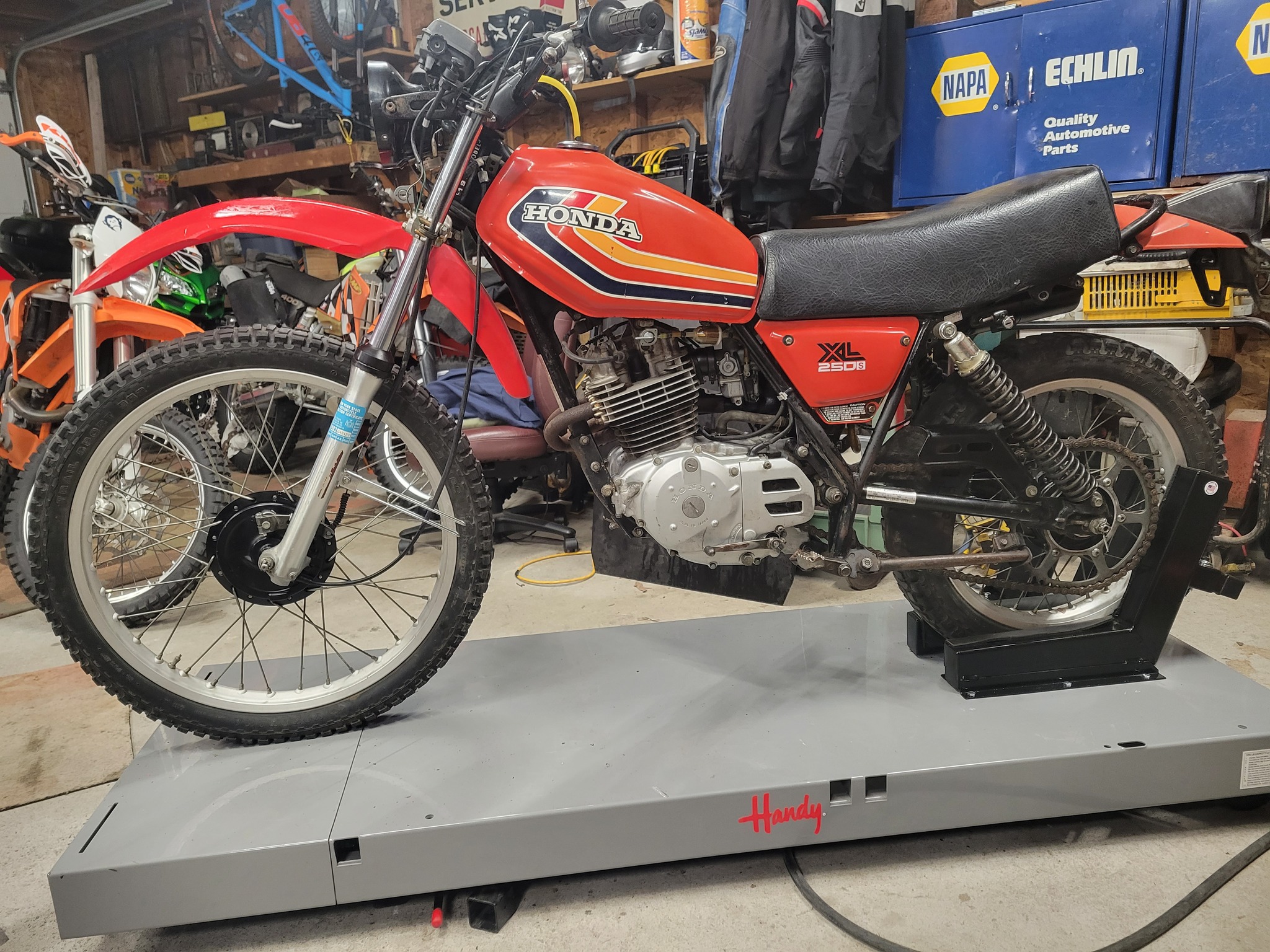 Honda XL250S Front Fender Replacement and Electrical Repair