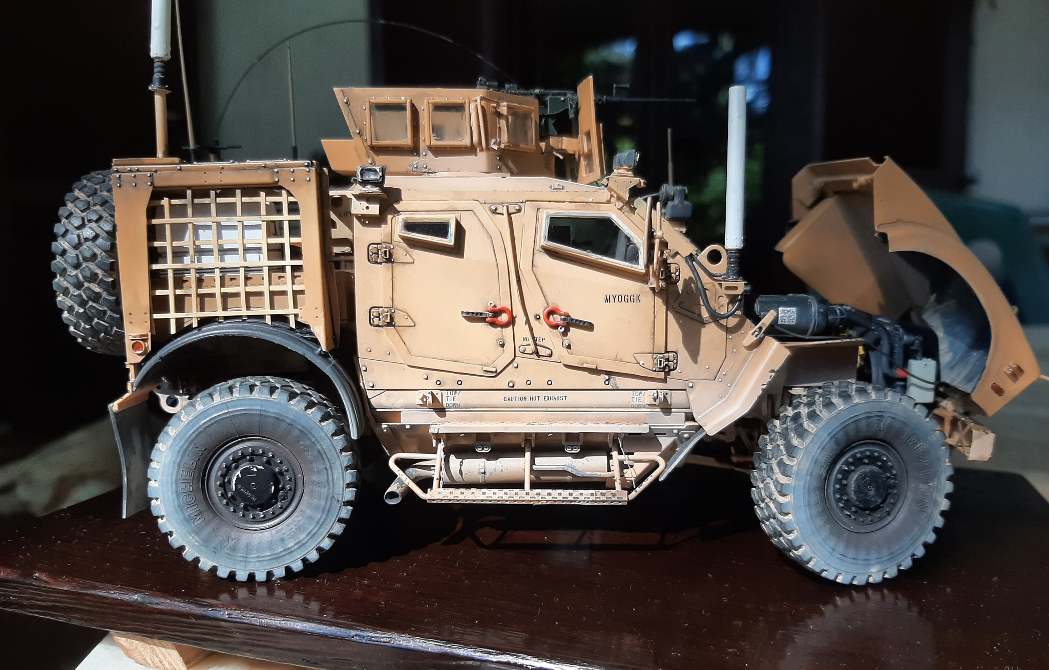 ライフィールド1/35 オシュコシュM-ATV M-ATV M1240A1 (Plastic model