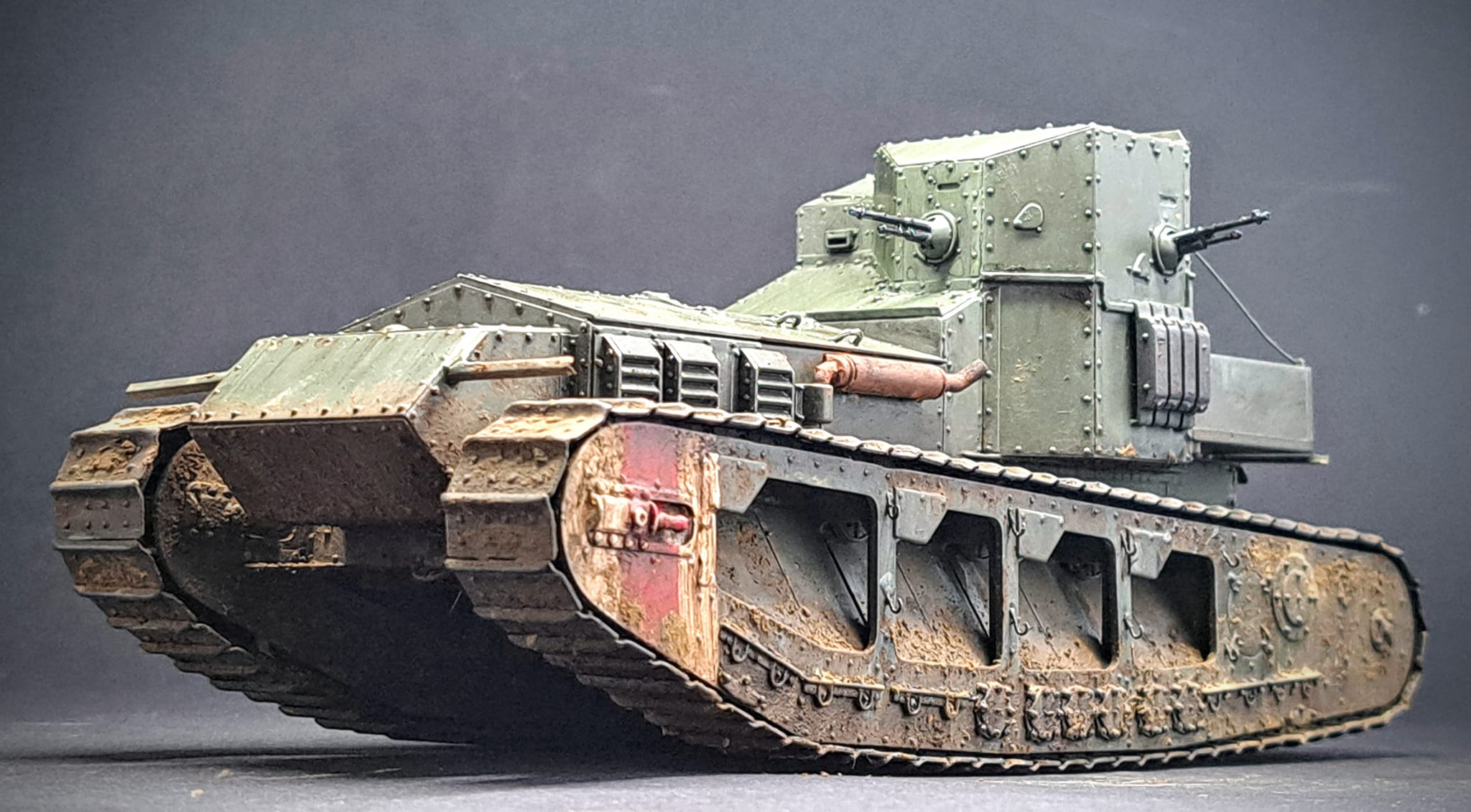 Takom's MKA Whippet tank model kit review