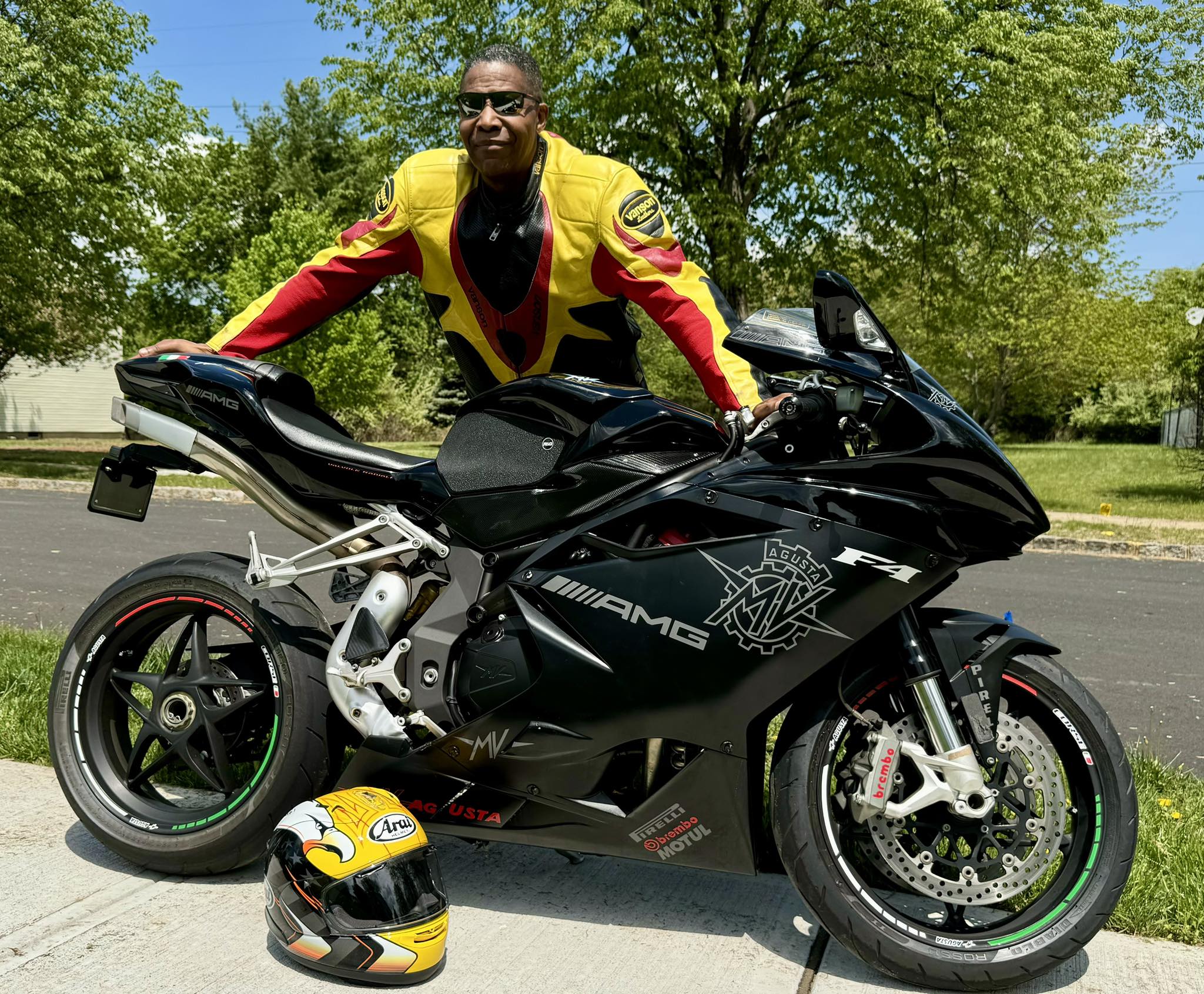 Mv Agusta F4 hits the road for spring