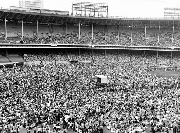Were you at the World Series of Rock Concert with Peter Frampton