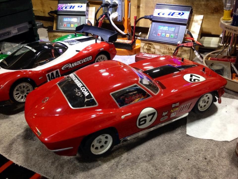 HPI 67 Corvette body for club racing