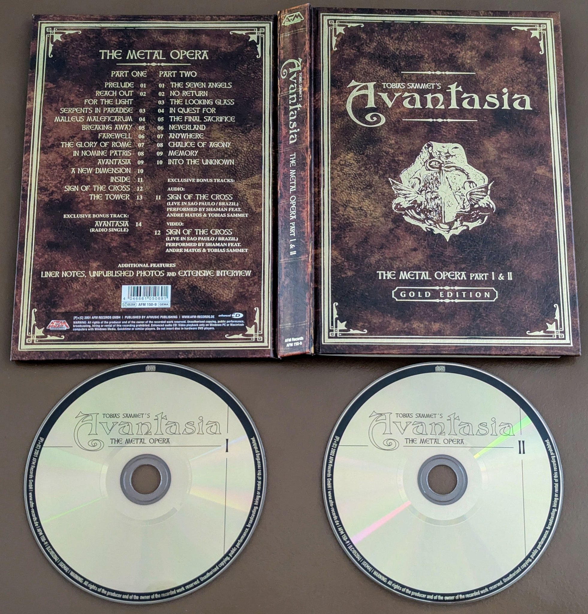洋楽 Avantasia l Opera Gold Edition 2CD Avantasia l Opera Gold