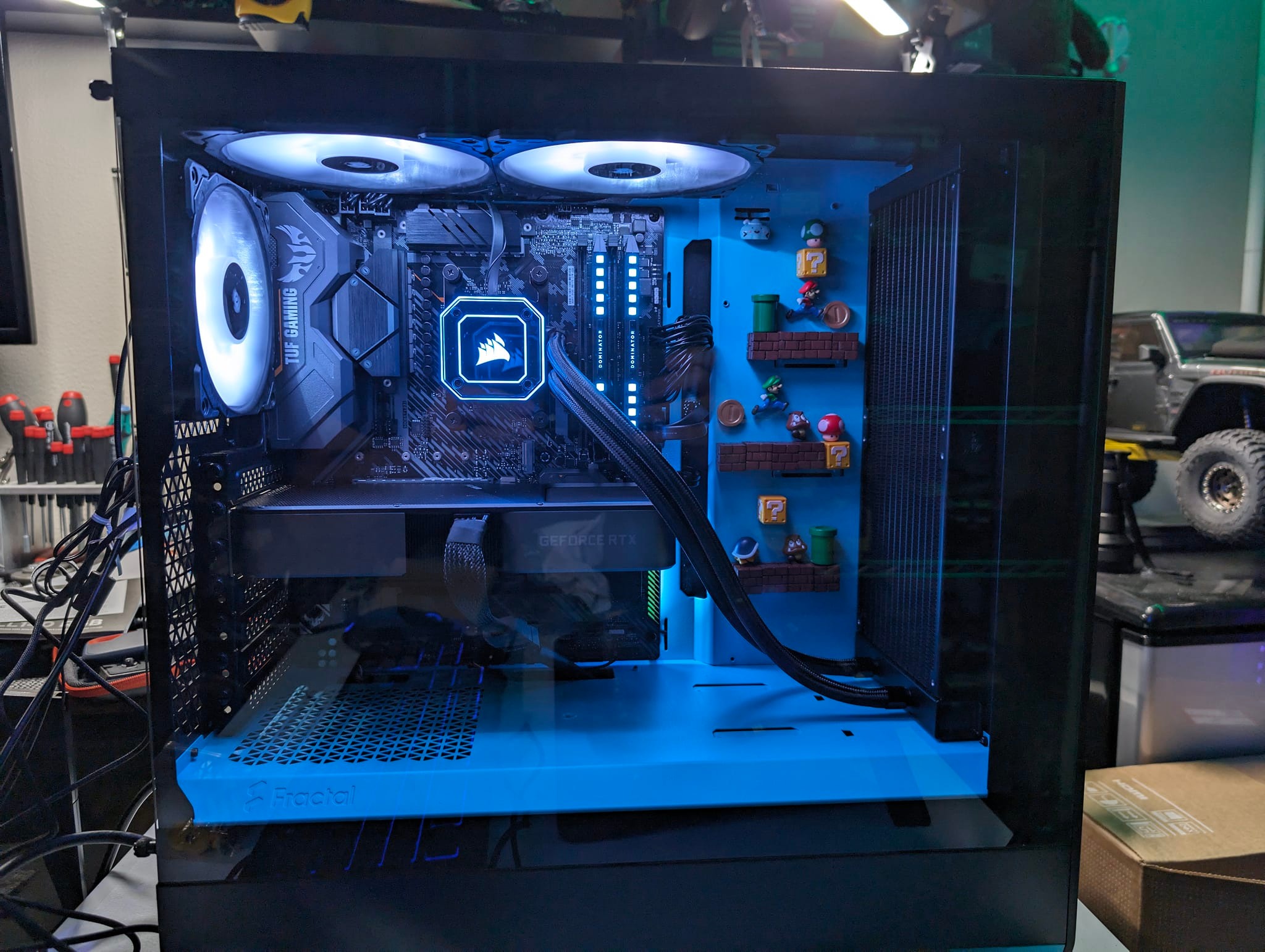 Gaming PC build for 11-year-old son with i7 8700k and RX 5700xt
