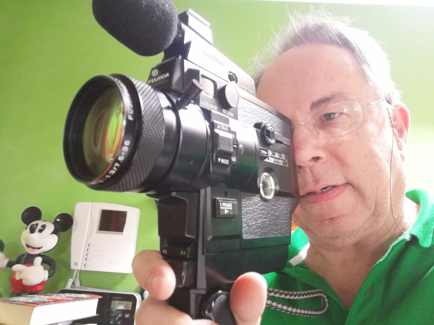Rare Fujica ZX550 Sound, with an amazing Fujinon f 1.3 to f 45