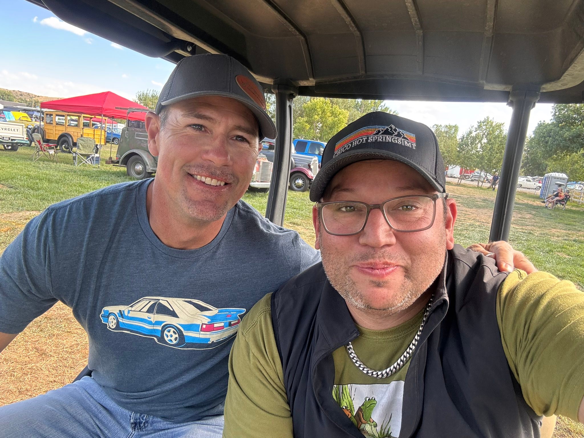 It's always a good day when you run into the legend Mac White