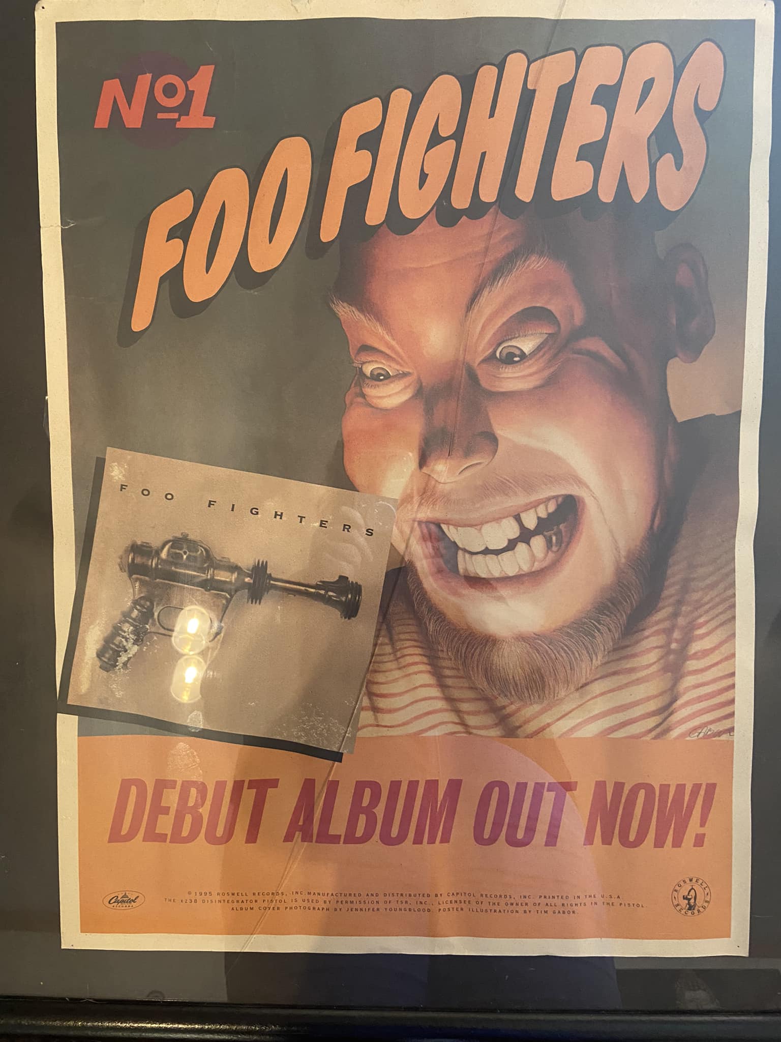 On this day in 1995, Foo Fighters' debut album is released in the