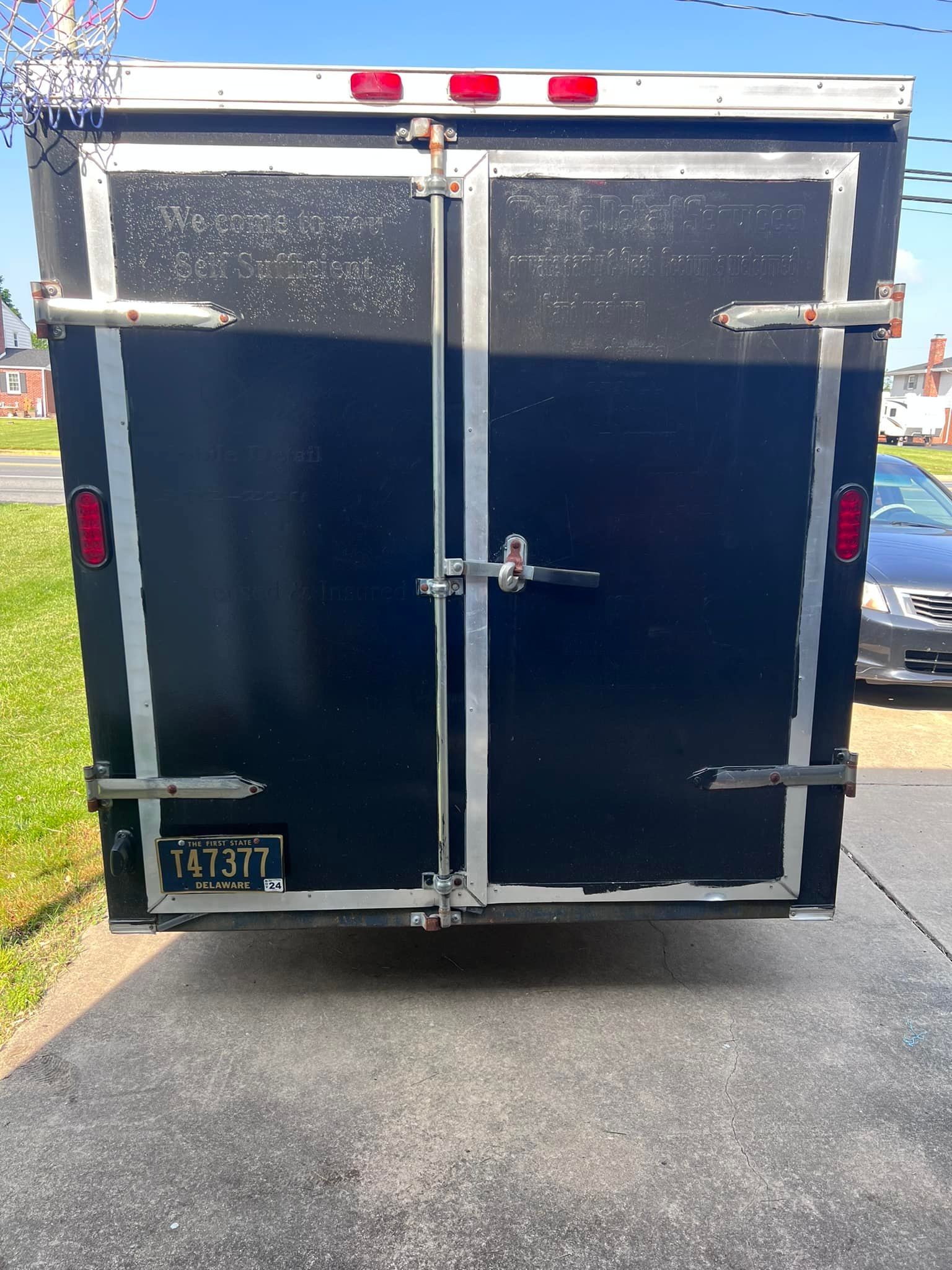 If anyone needs anything hauled off or delivered, I got a trailer