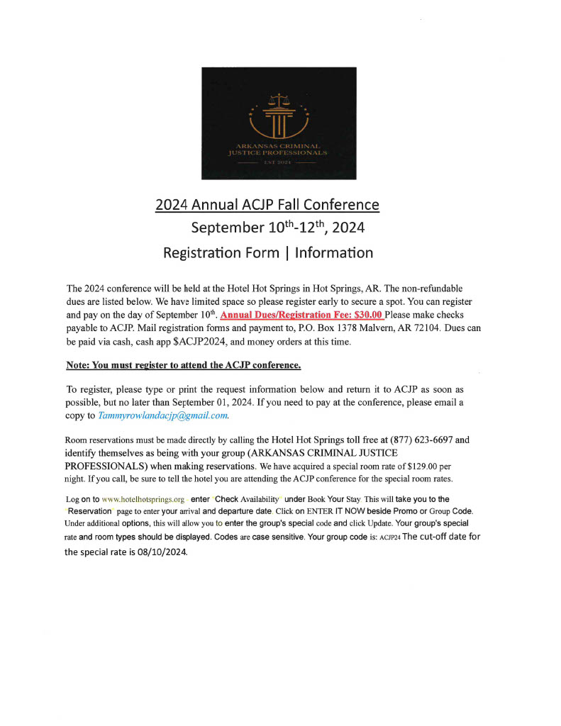 Arkansas Criminal Justice Professionals | Here is all the information ...