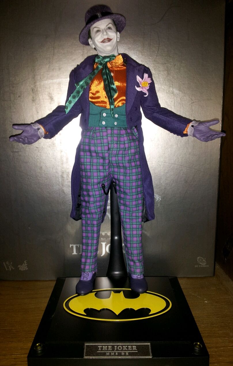 First Hot Toys figure, 1989 Joker, and new Batman addition