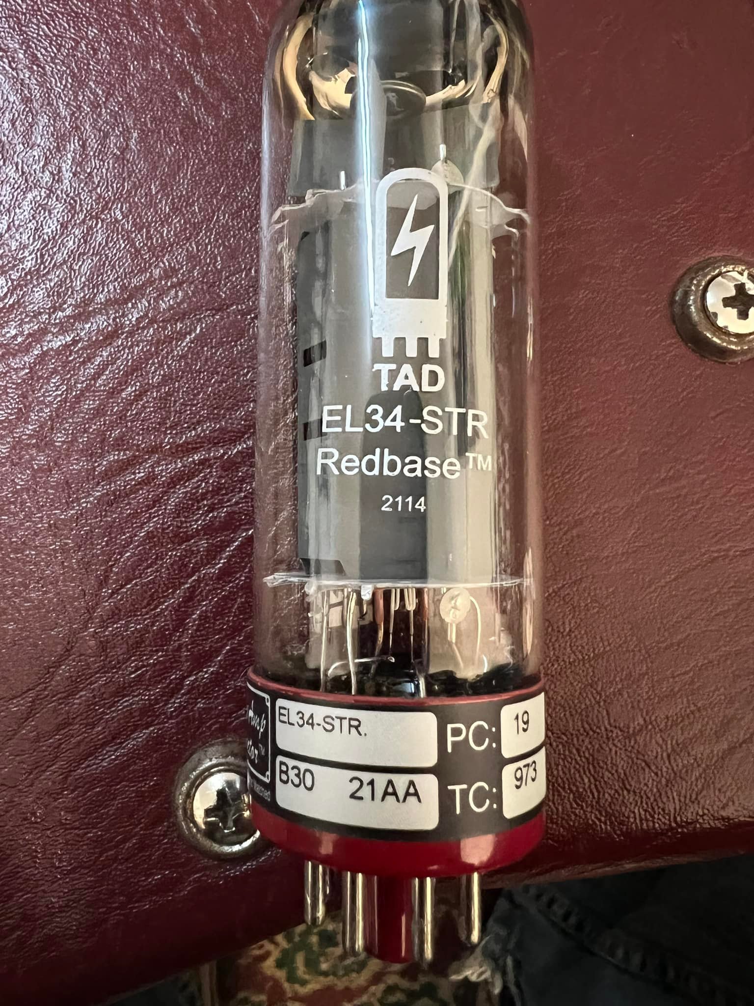 TAD EL34STR Redbase tubes review for Friedman 100 Deluxe