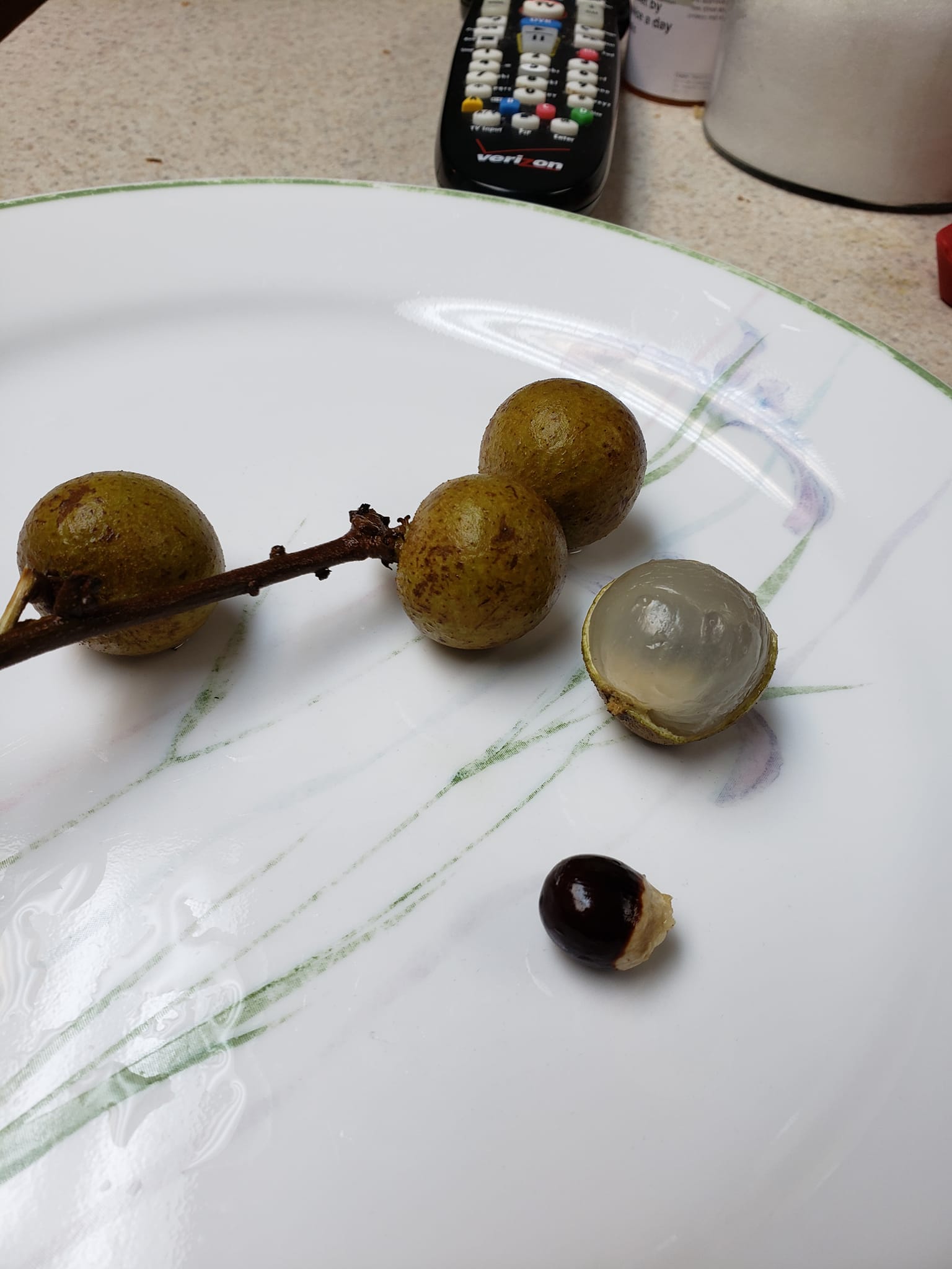 What is this sweet fruit with a soft exterior and small pit?