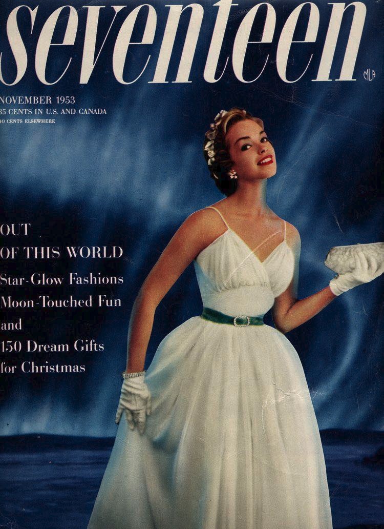 1953 cover of Seventeen Magazine