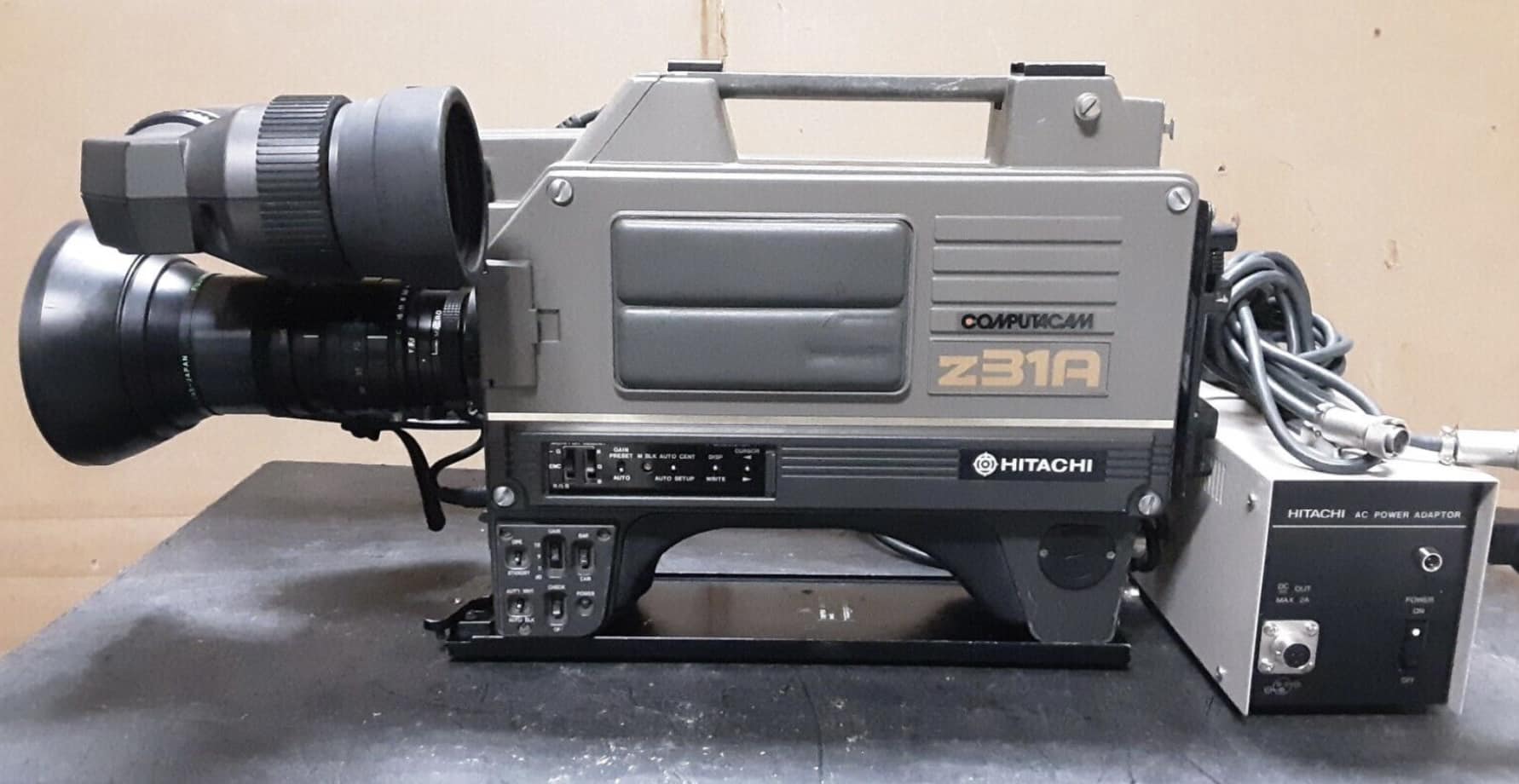 Solid Hitachi Z31 camera for studio and ENG