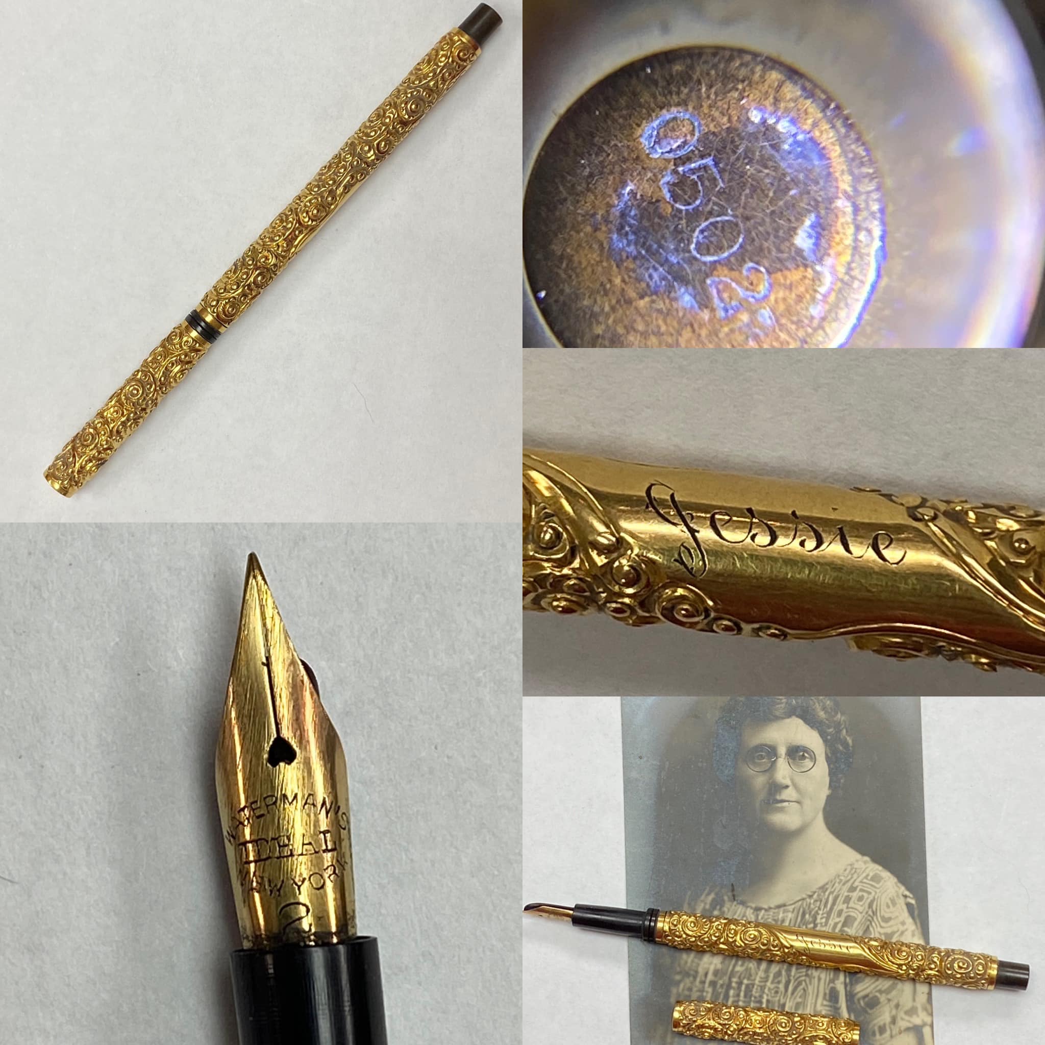What is the value of a Waterman Ideal New York fountain pen?