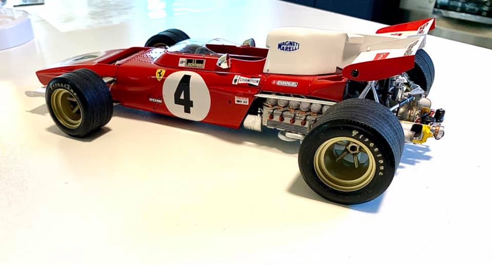 Ferrari 312B2 1/12 scale model kit build
