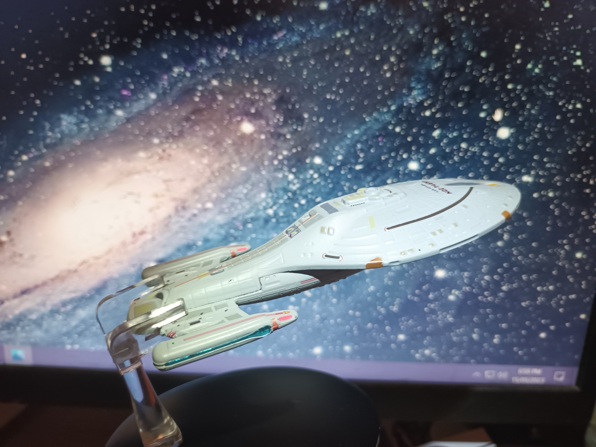 Friends surprised me with a Playmates USS Voyager tonight.