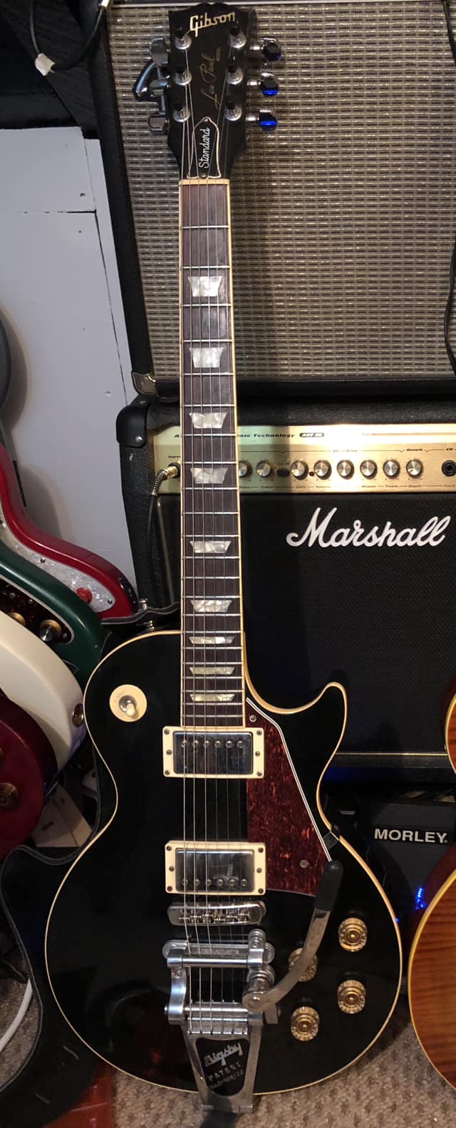 Modified '92 Gibson Les Paul with Bigsby and upgrades