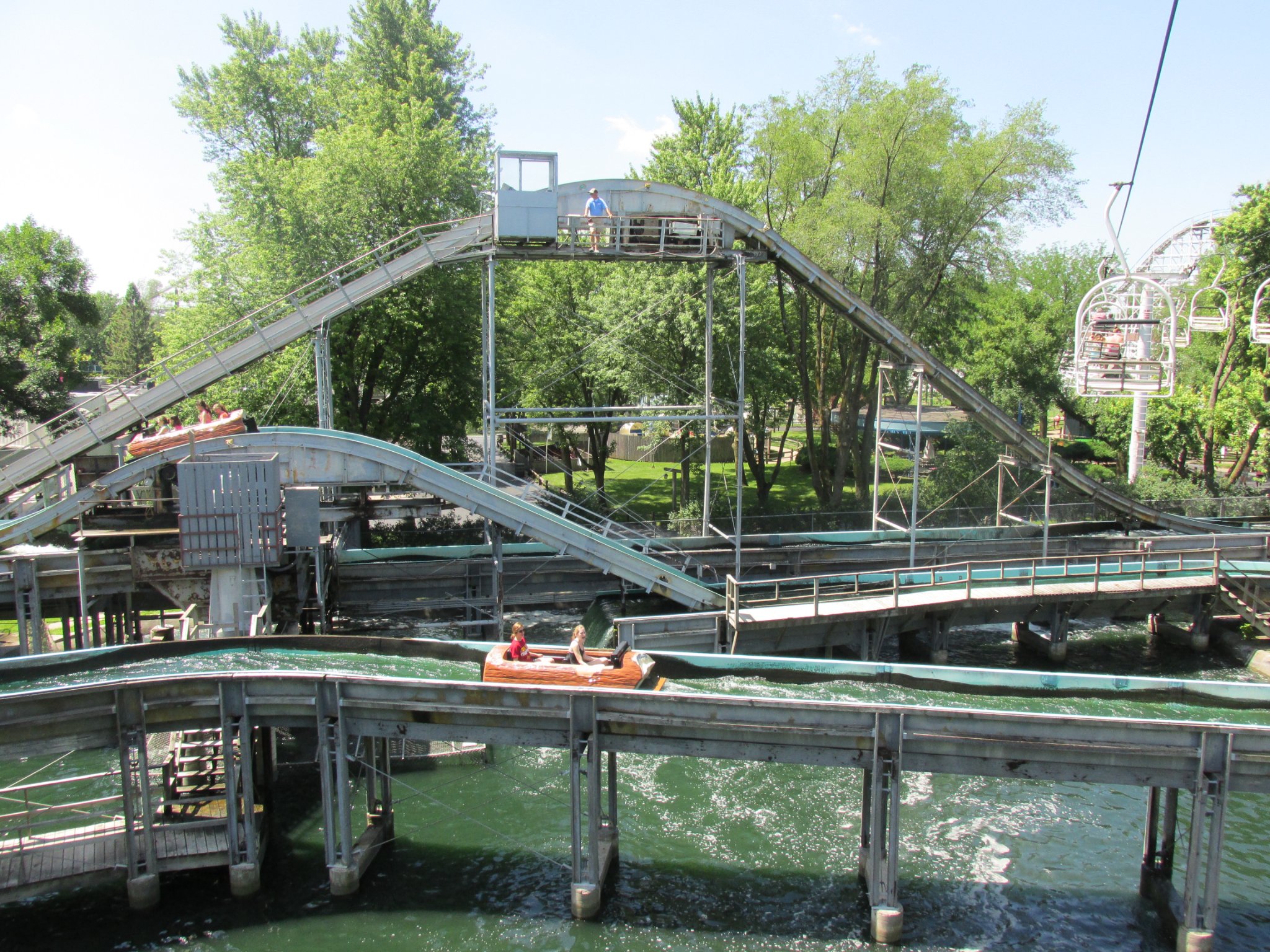 RIP Log Ride at Adventureland