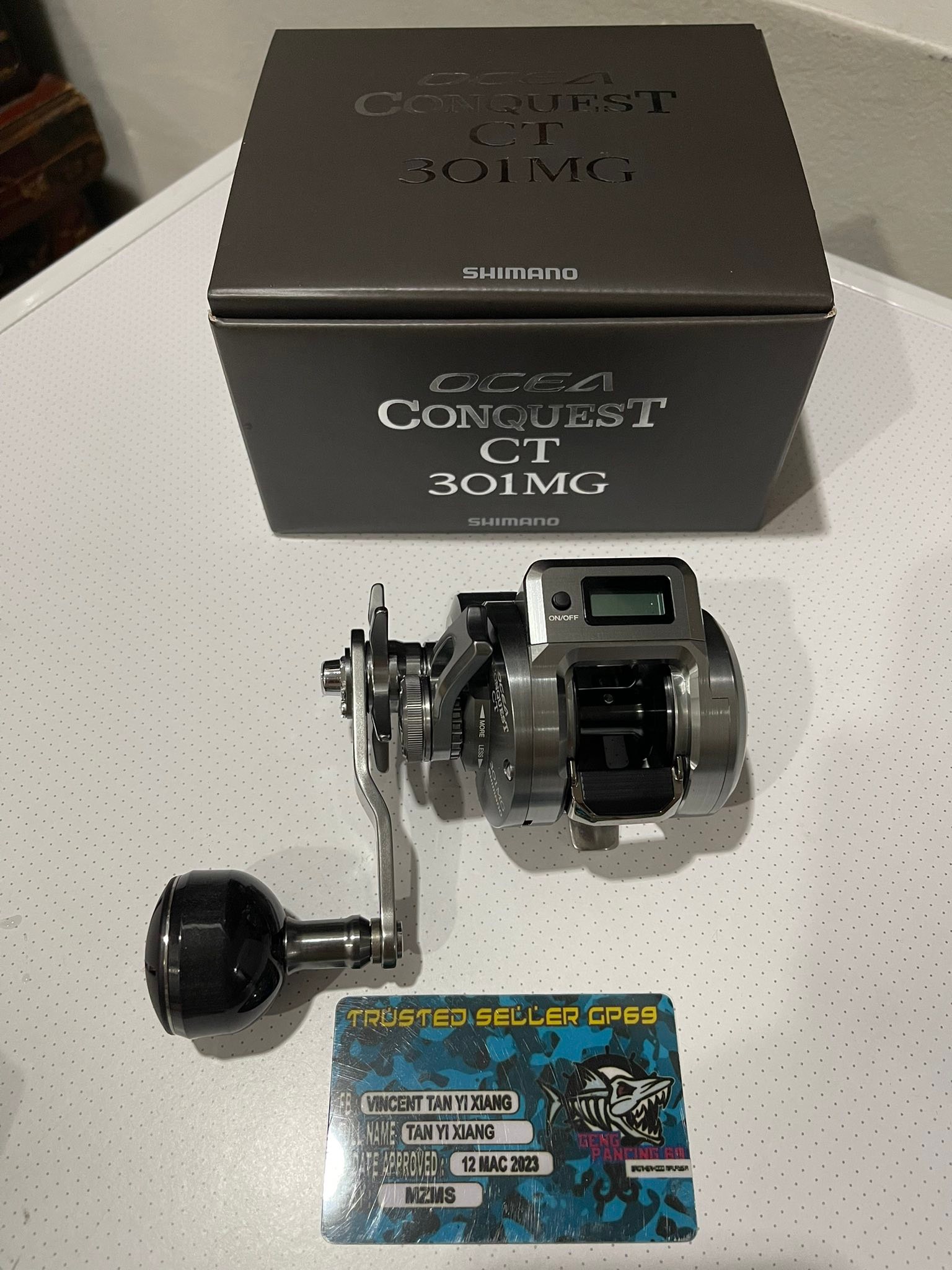 Shimano Ocea Conquest CT 301MG fishing reel for sale