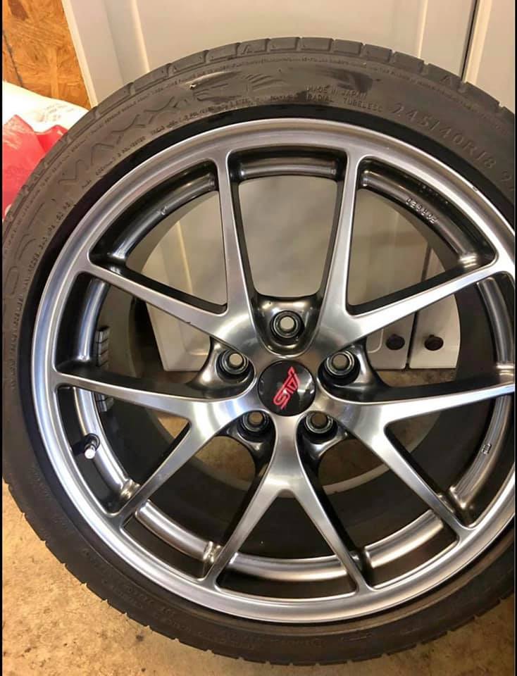 Are the 6-pot front calipers from the 2018 STI or Type RA/S209