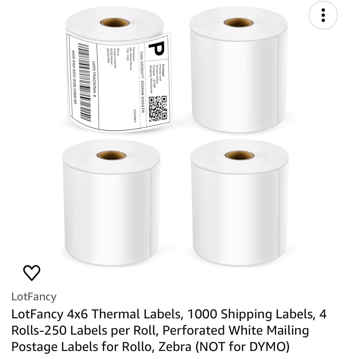 2 1/4 x 2 White Desktop Direct Thermal Labels - Supply Box