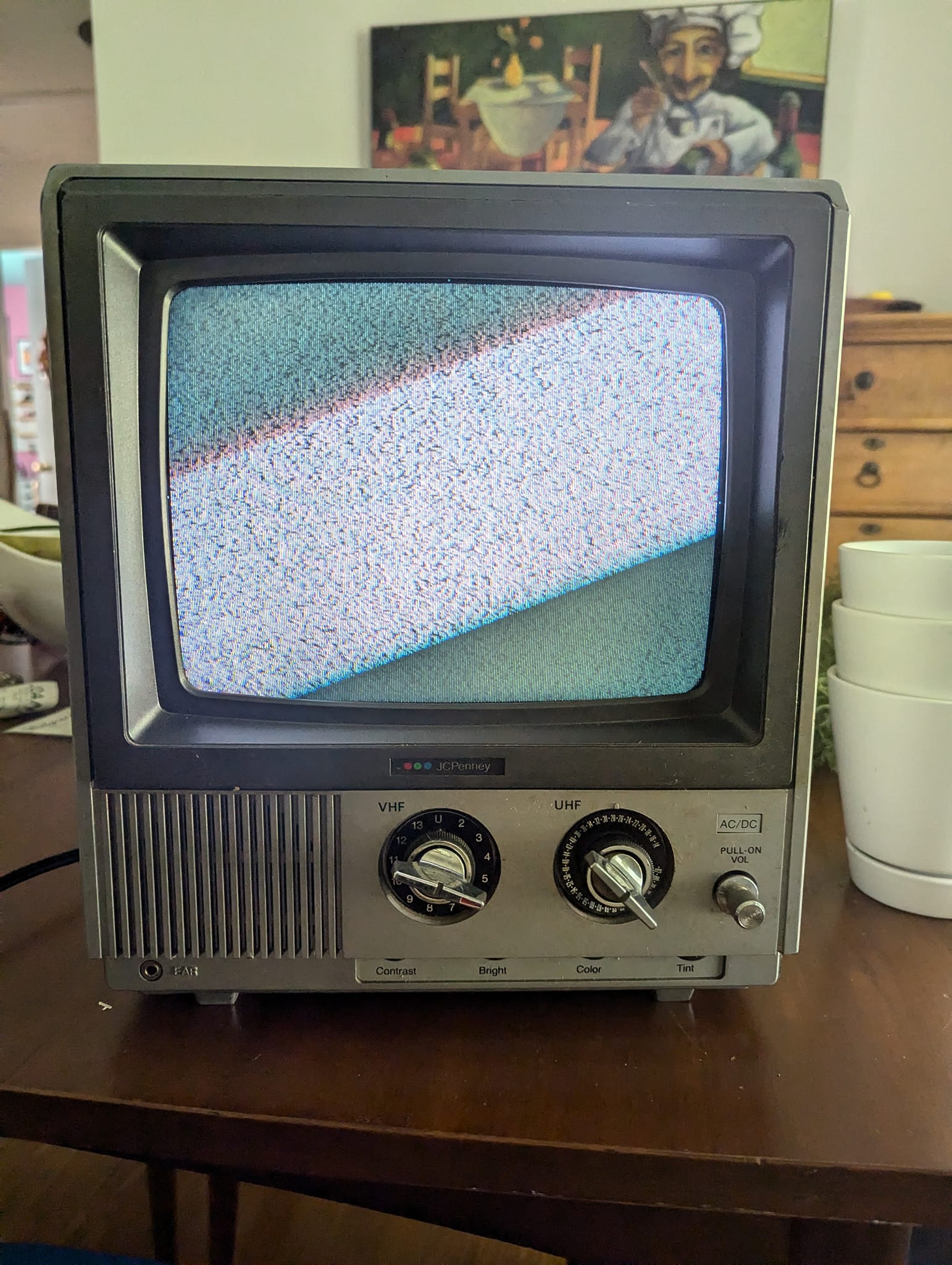 How to test a 1984 JCPenney CRT TV