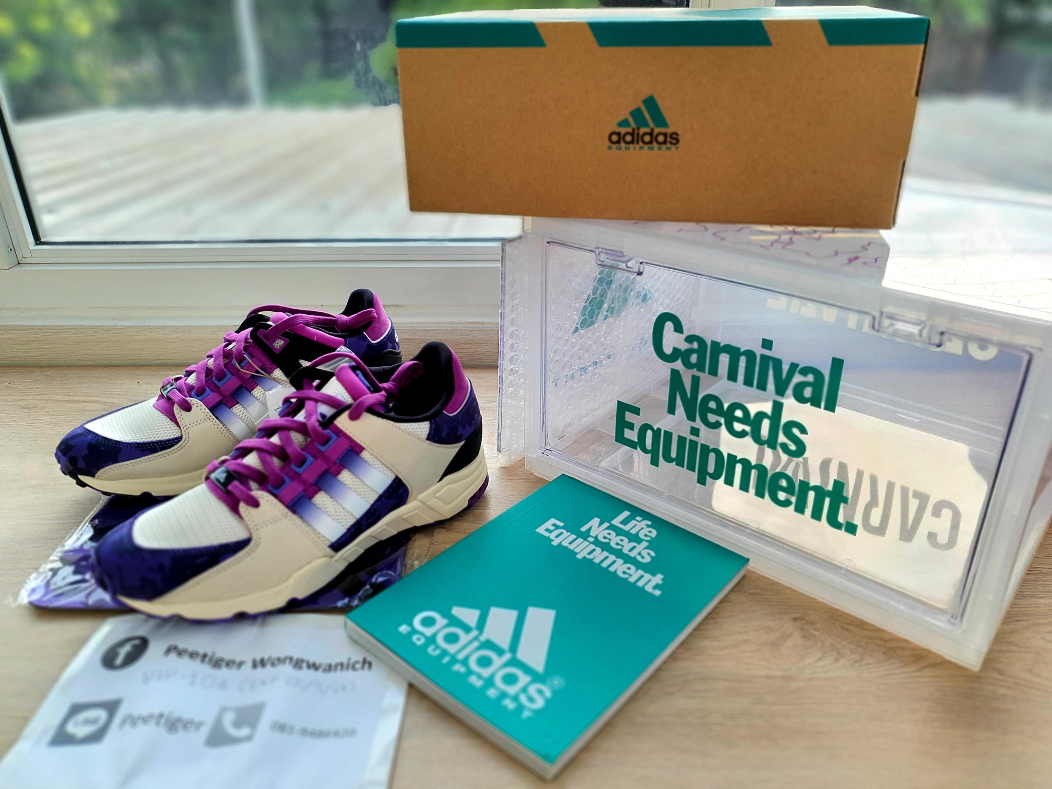 NIKE Tiempo Legend Ⅷ Elite FG 26.5cm adidas Consortium x CARNIVAL “EQT Running Support 93” (4,900 THB