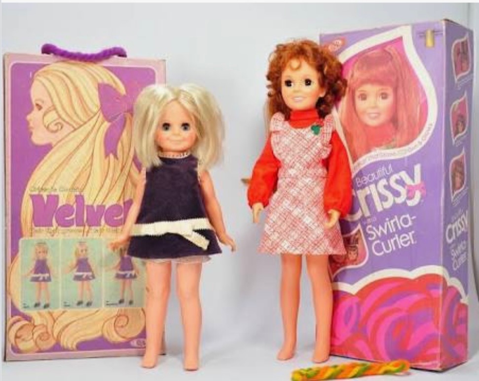 Crissy and Velvet dolls from 1970