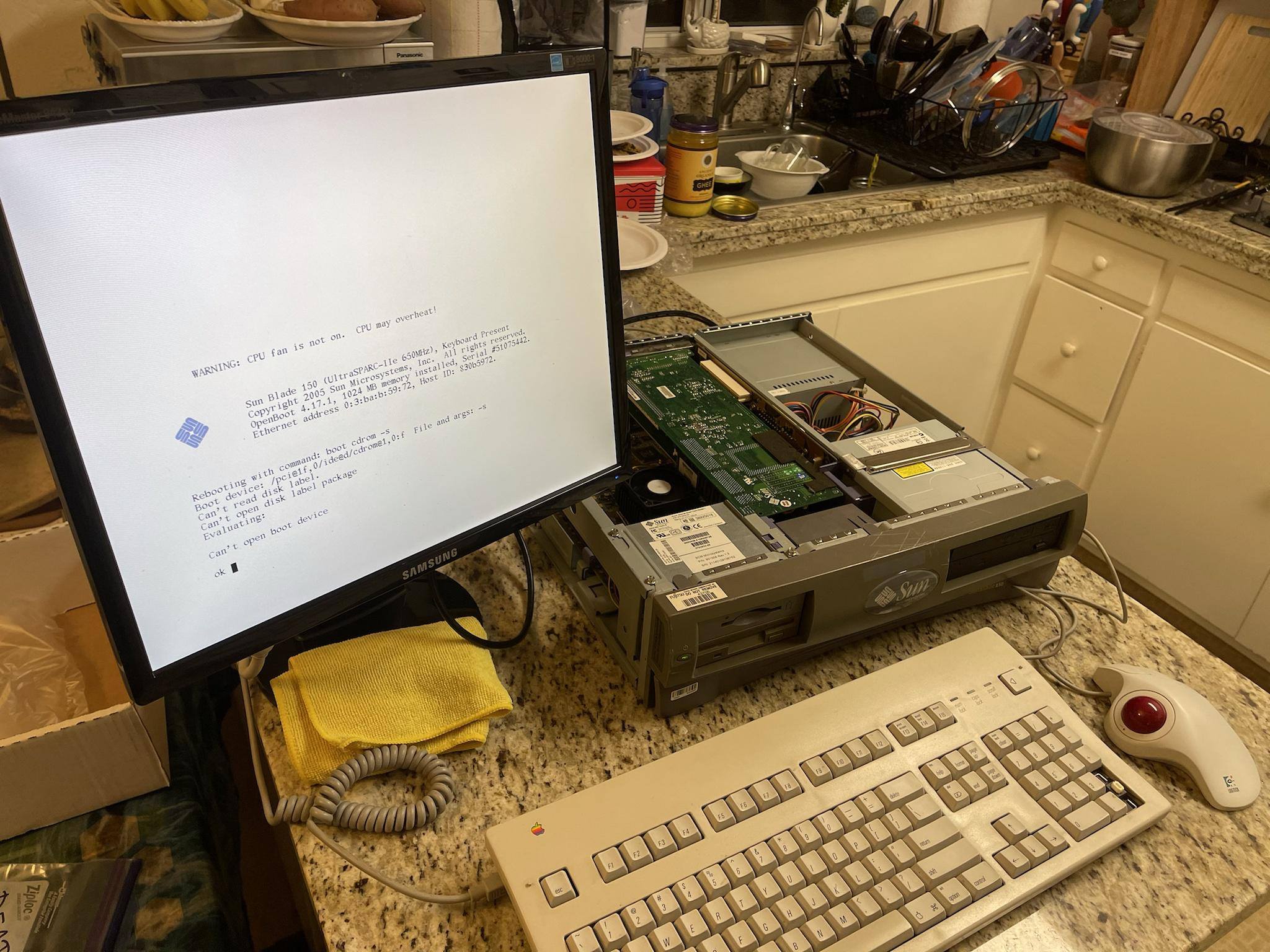 What is the SunBlade 150 workstation used for?