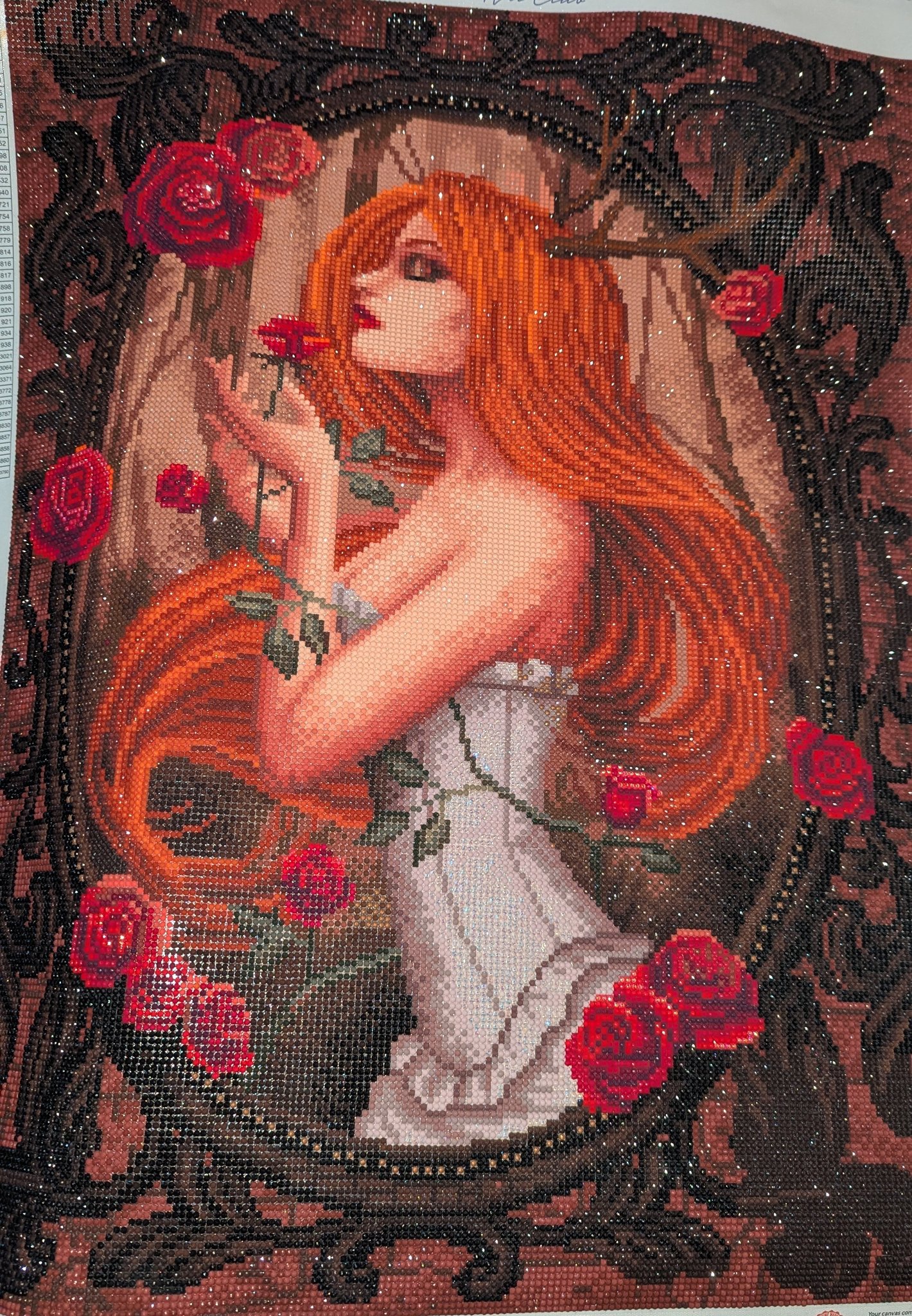 Completed finally! Whisper of the spirit woods by Diamond Art Club