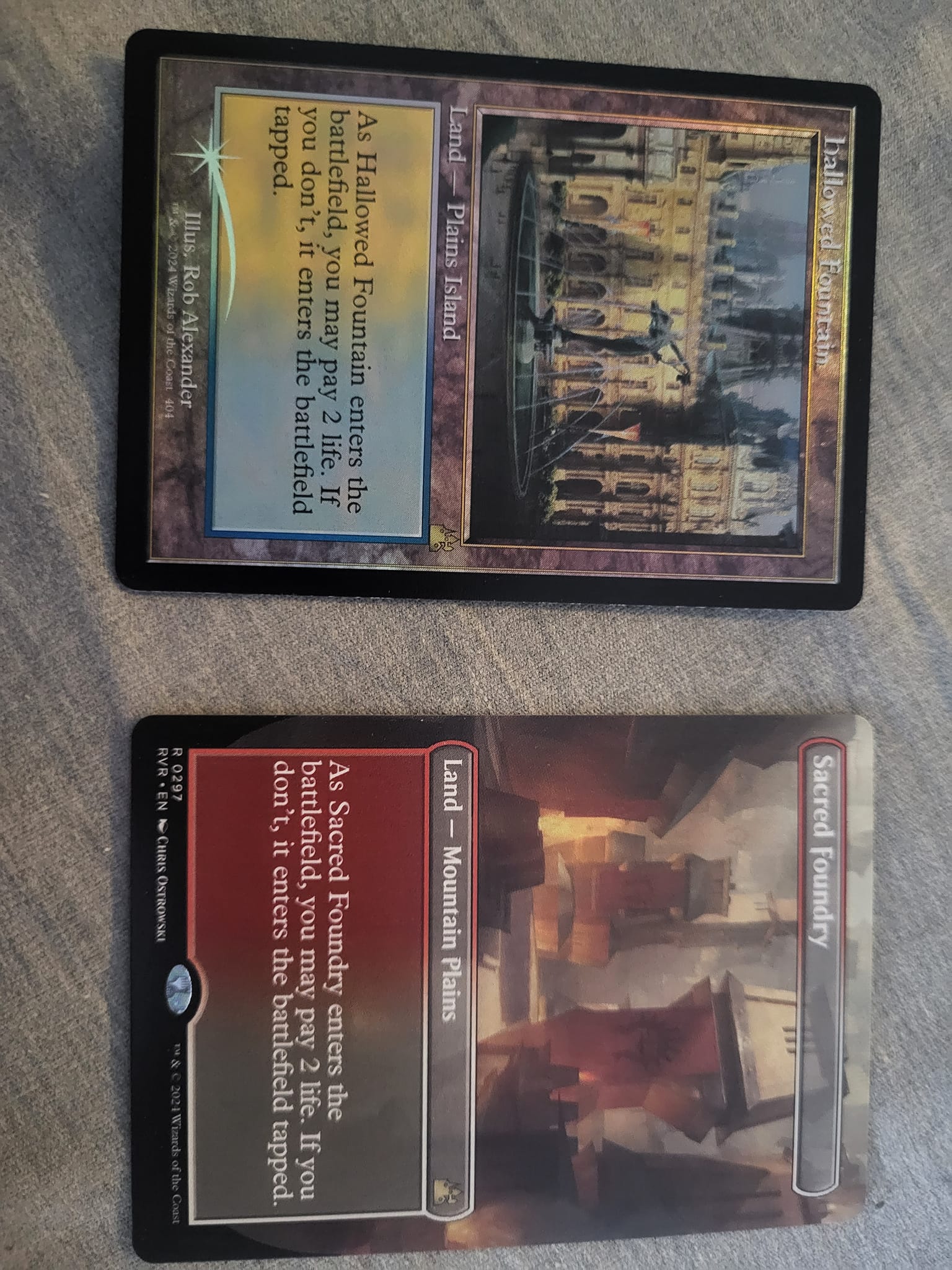 Ravnica remastered collector booster shock lands pull