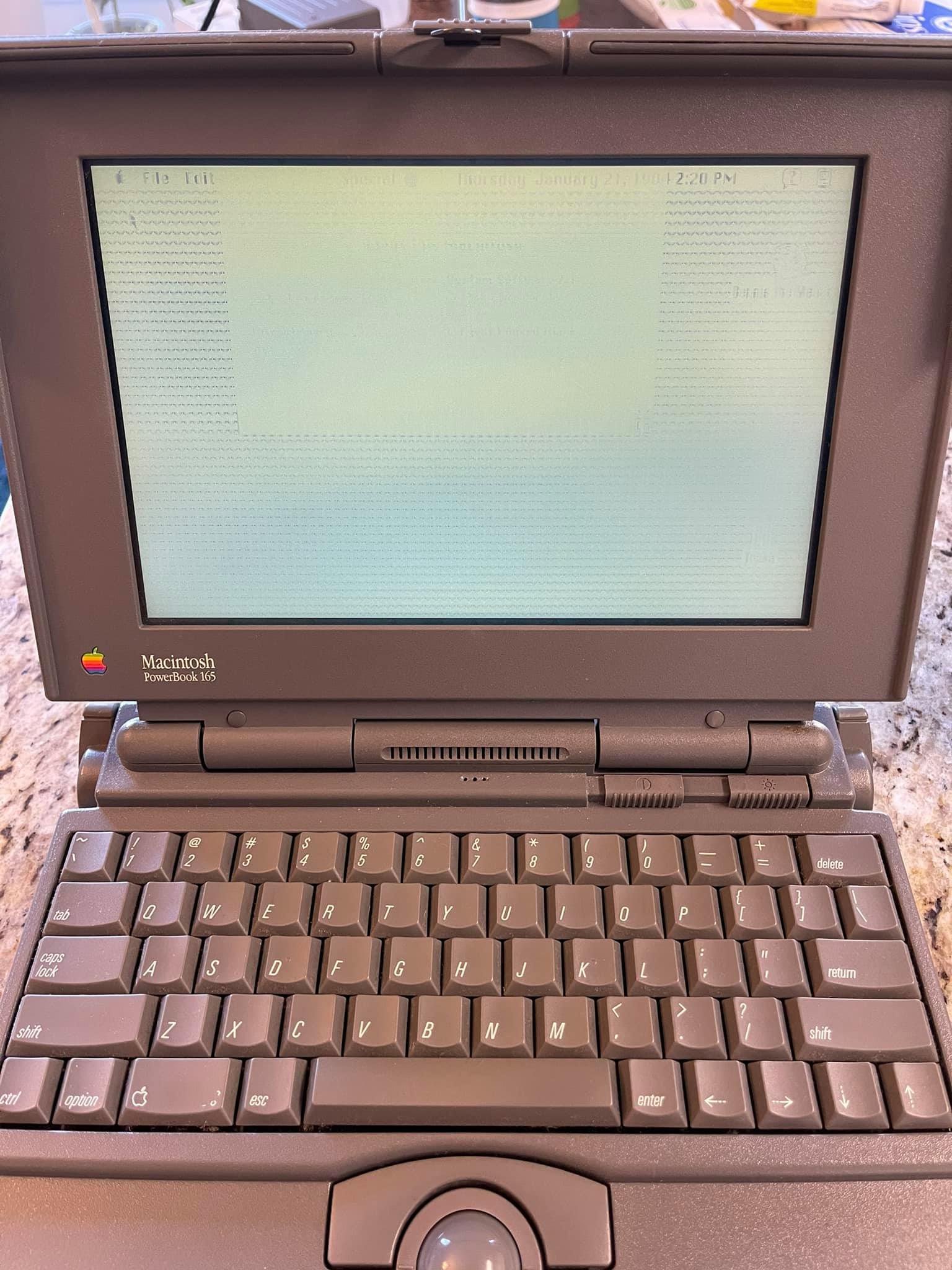 Macintosh PowerBook 145B laptop added to collection