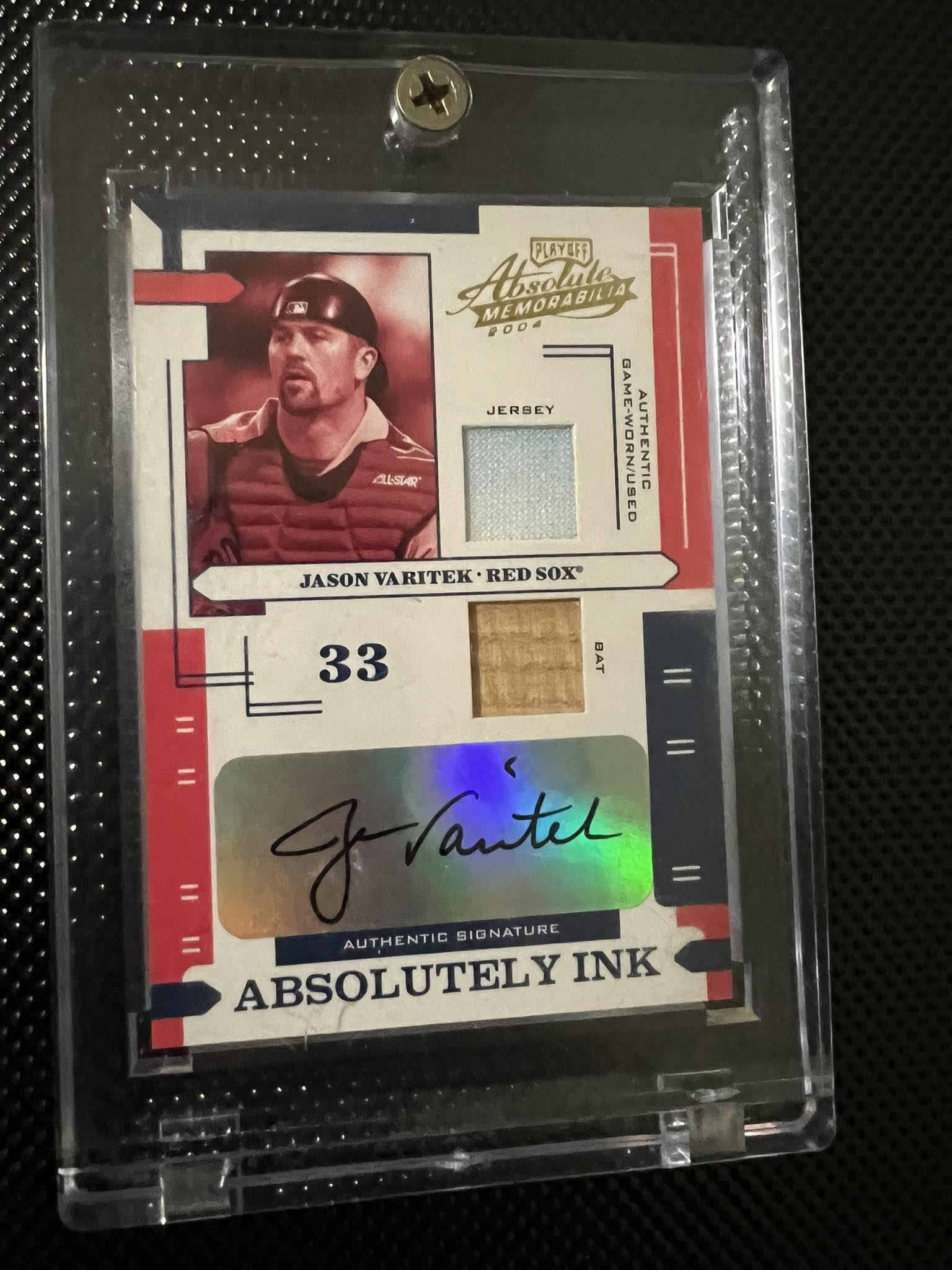 Collecting 2004 Red Sox World Series players' autographs