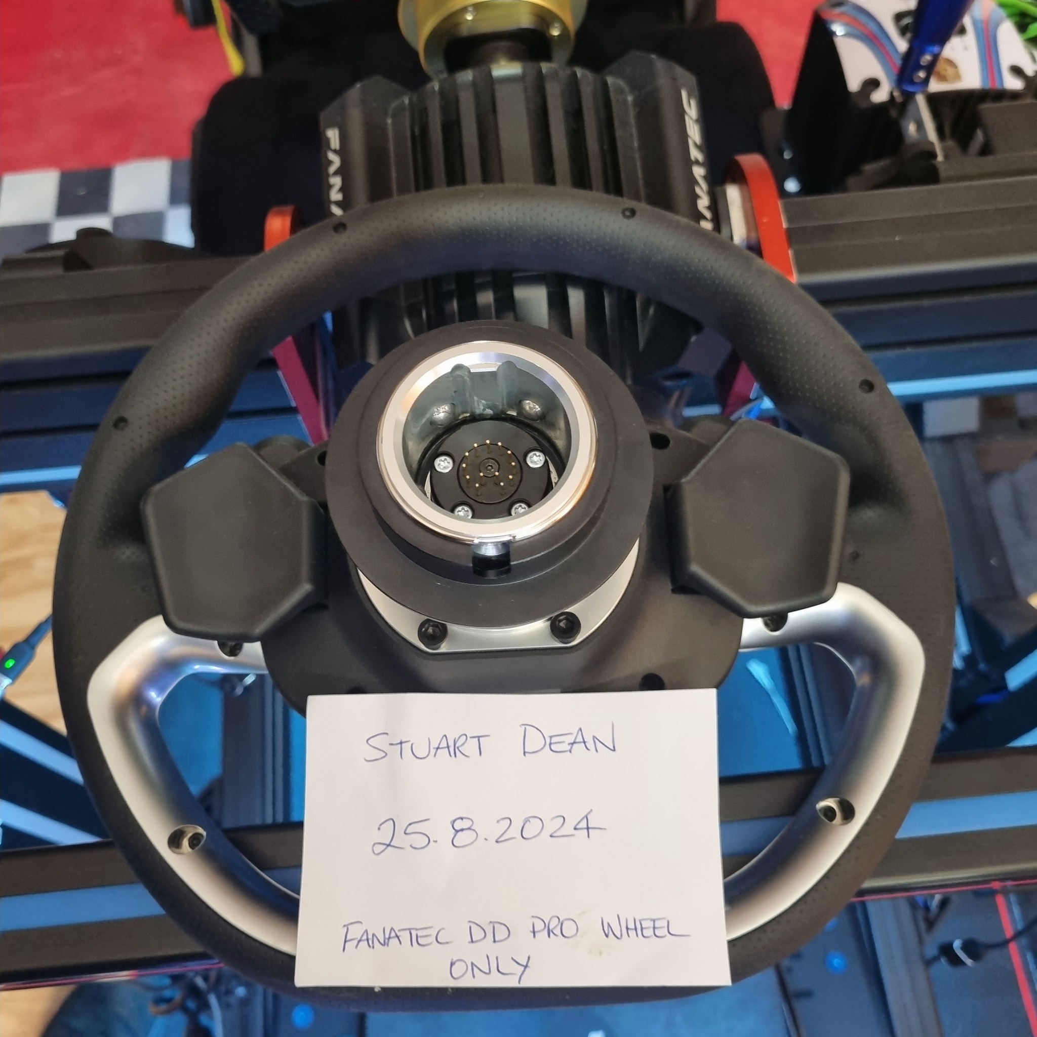 FANATEC CSL ELITE WRC Steering Wheel Includes QR1 Lite Quick 