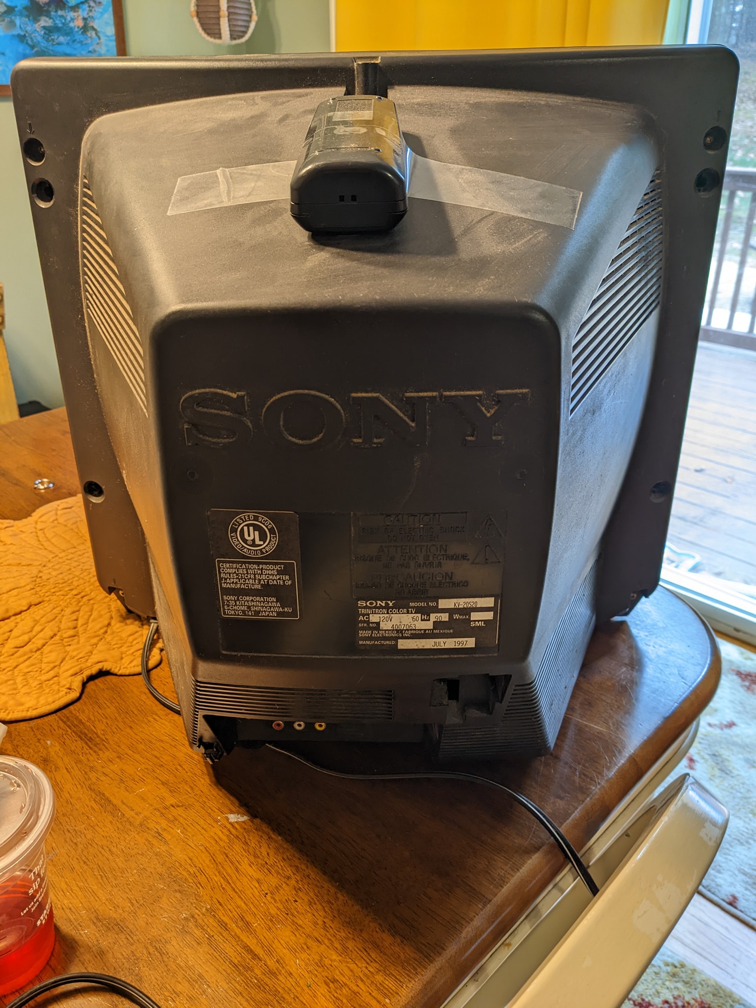 Sony Trinitron KV-20S20 CRT TV purchase