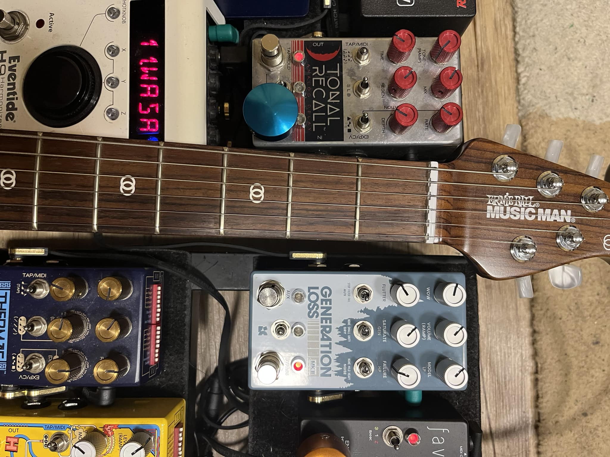 Can Gen Loss MKII do subtle stereo widening on guitar?